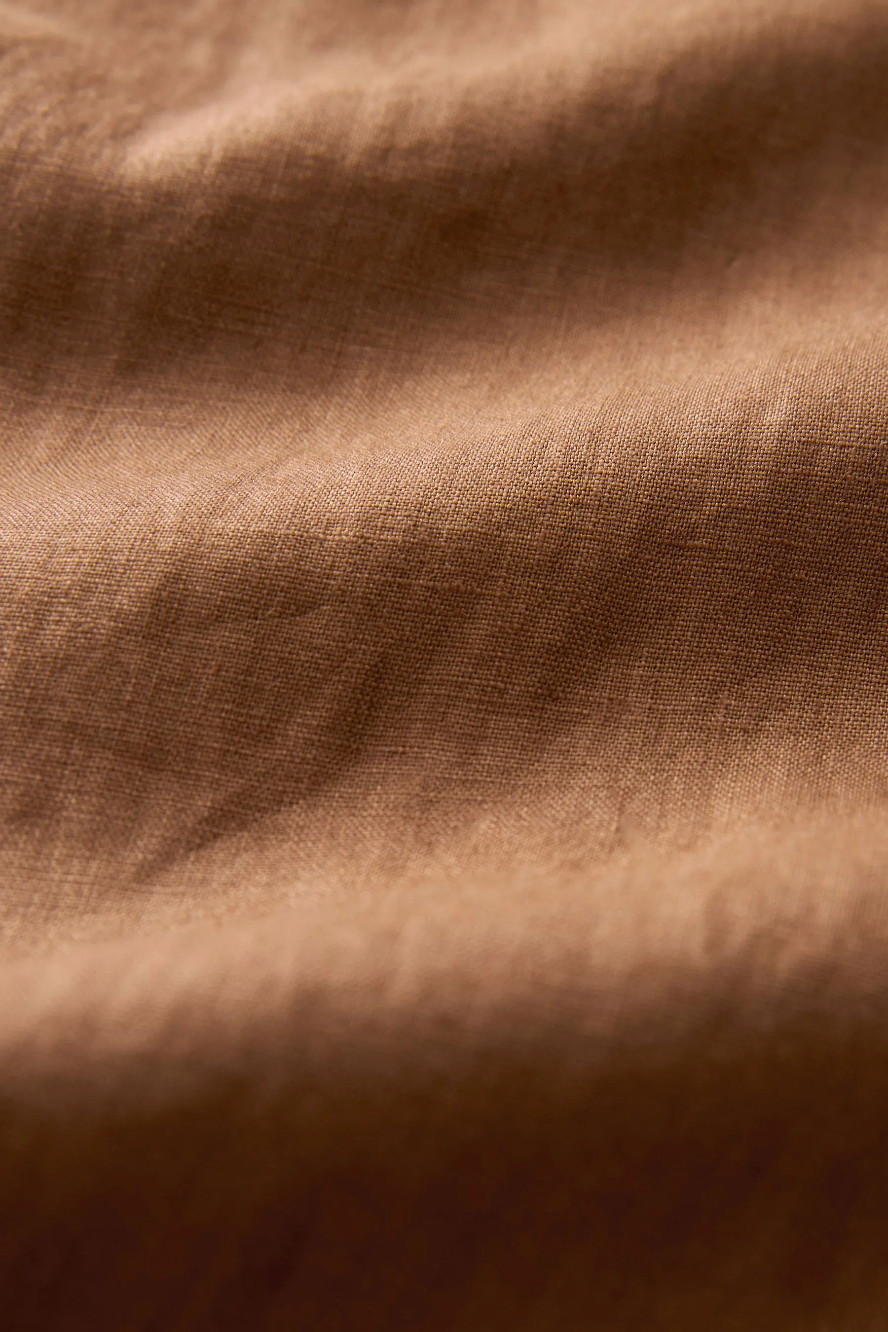 100% Linen Drawstring Trousers    