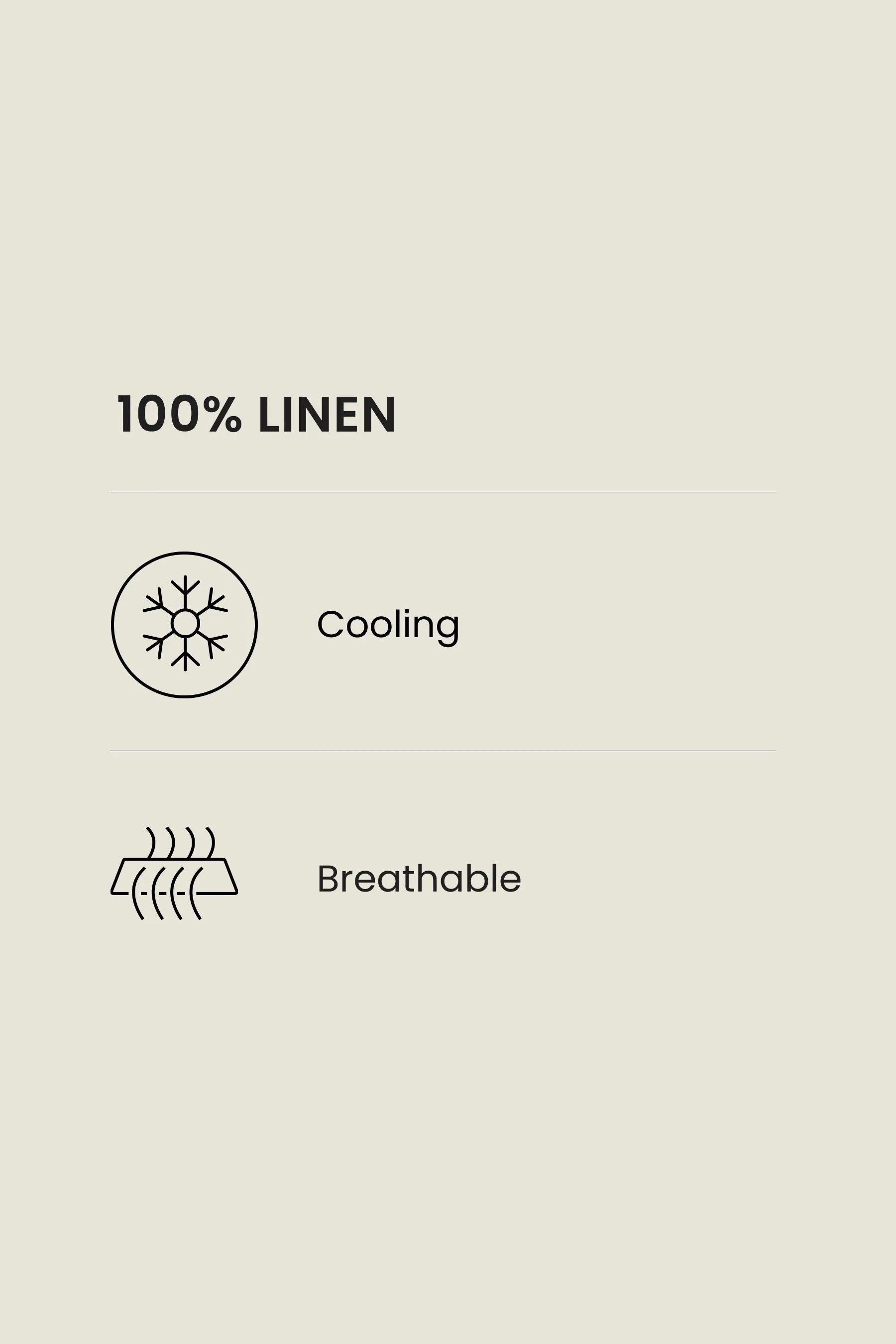 100% Linen Drawstring Trousers    