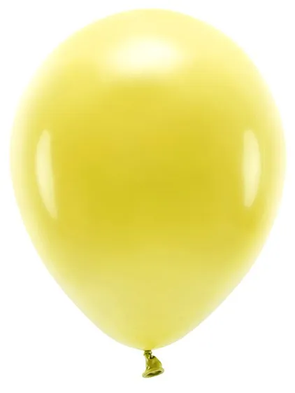 100 palloncini eco giallo pestello 30cm