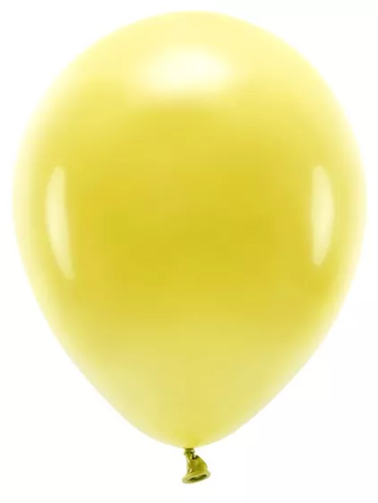 100 palloncini eco giallo pestello 30cm