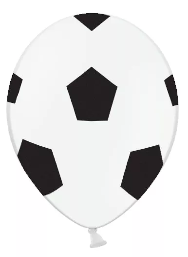 50 palloncini calcio 30 cm