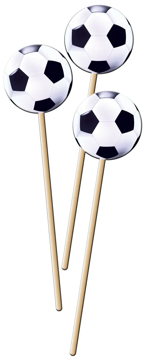 8 stecchini pallone da calcio