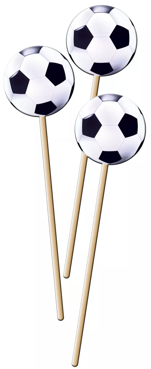 8 stecchini pallone da calcio