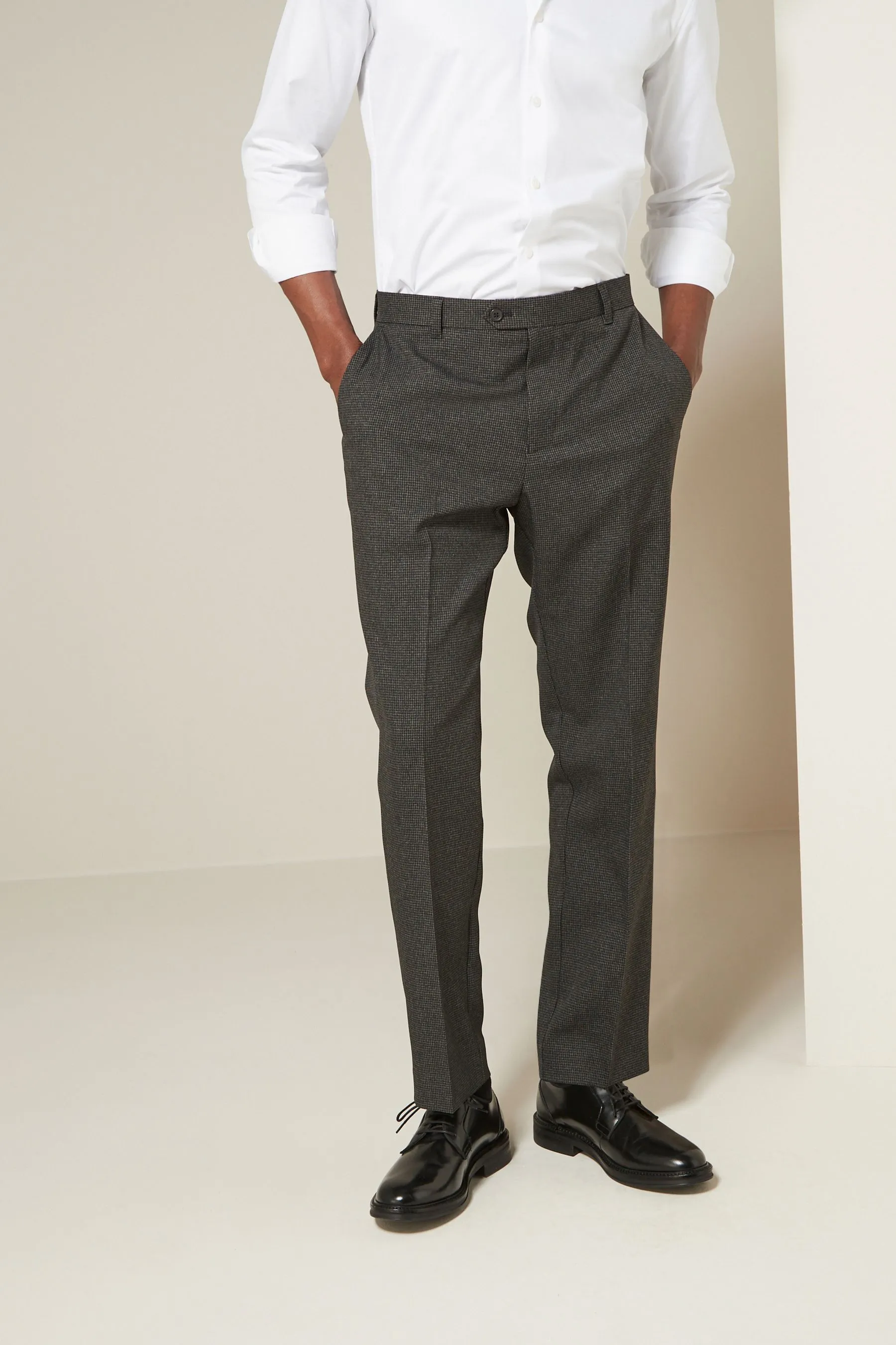 A quadri Pantaloni eleganti    