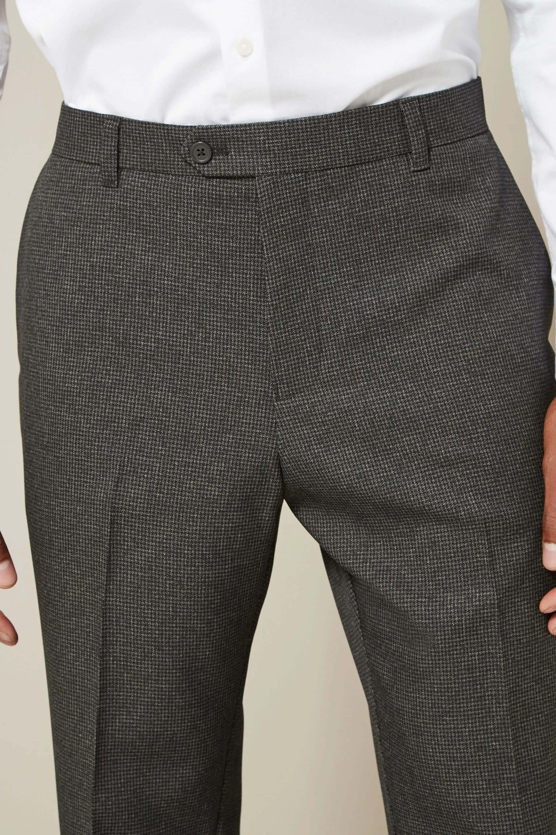 A quadri Pantaloni eleganti    