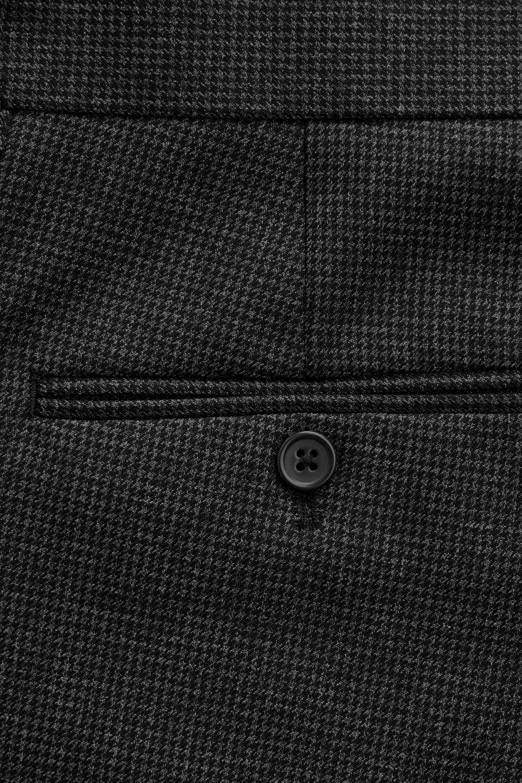A quadri Pantaloni eleganti    
