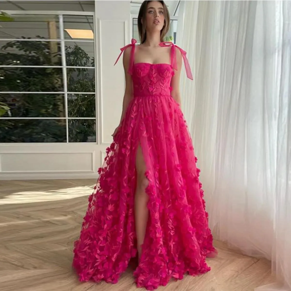 Abiti da festa eleganti per le donne Abito da sera di lusso 2023 Abito da ballo Abito formale lungo adatto Richiesta occasione M