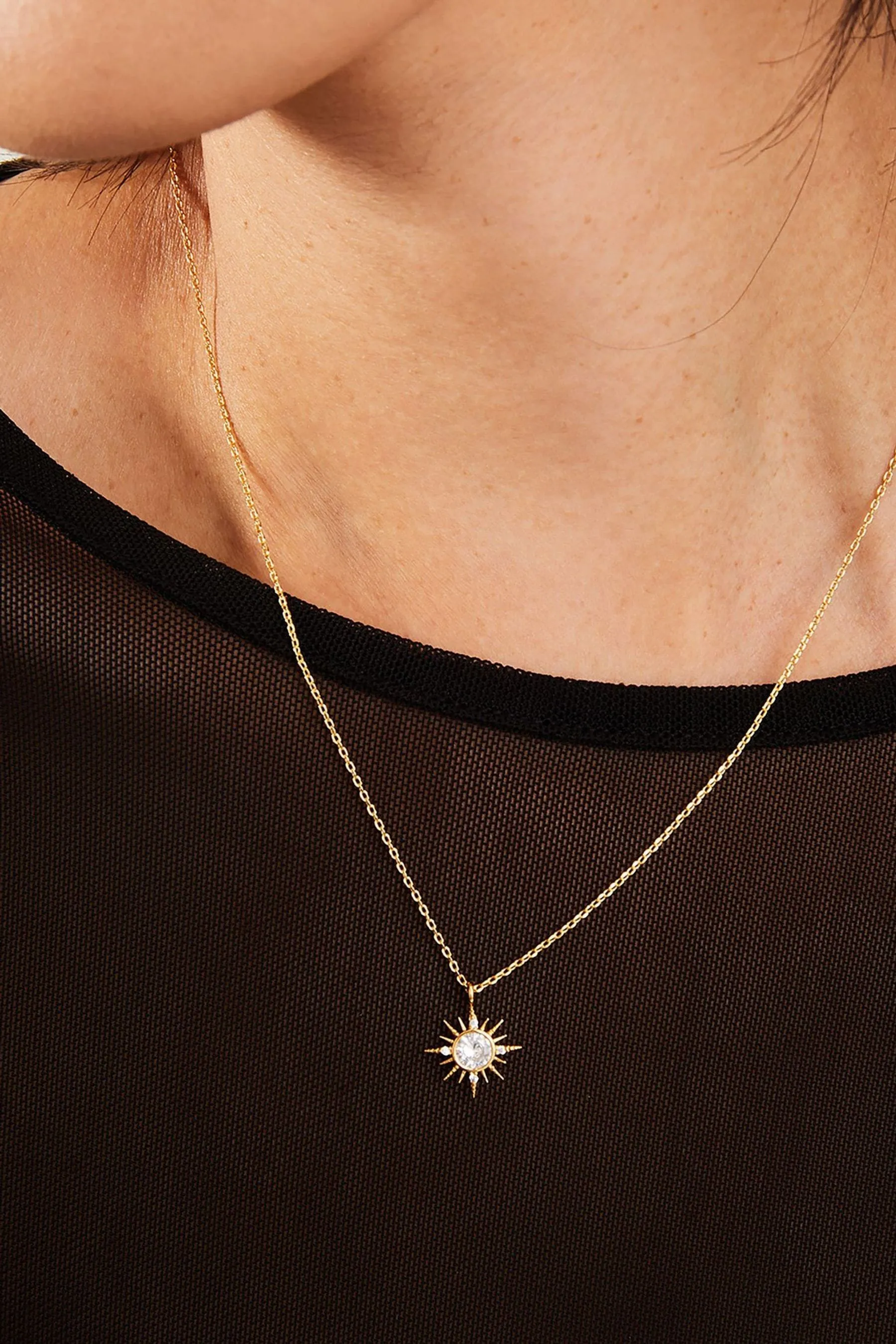 Accessorize - Collana con stella luccicante