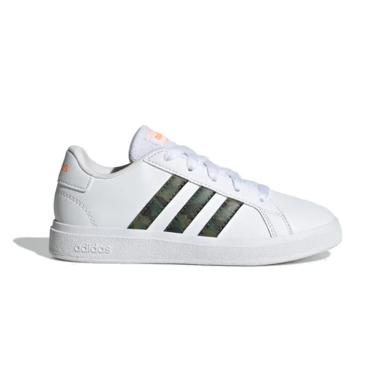 ADIDAS  bambini     Grand Court 2.0 K cloud white/screaming orange