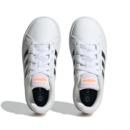 ADIDAS  bambini     Grand Court 2.0 K cloud white/screaming orange