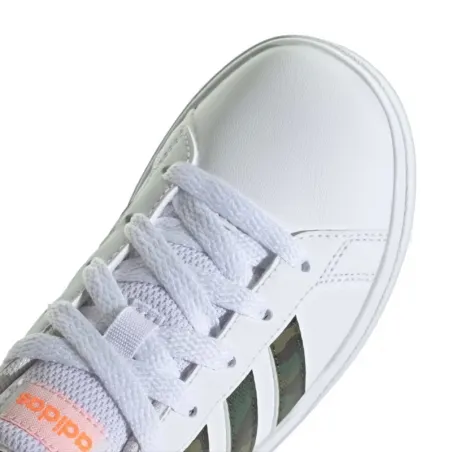 ADIDAS  bambini     Grand Court 2.0 K cloud white/screaming orange