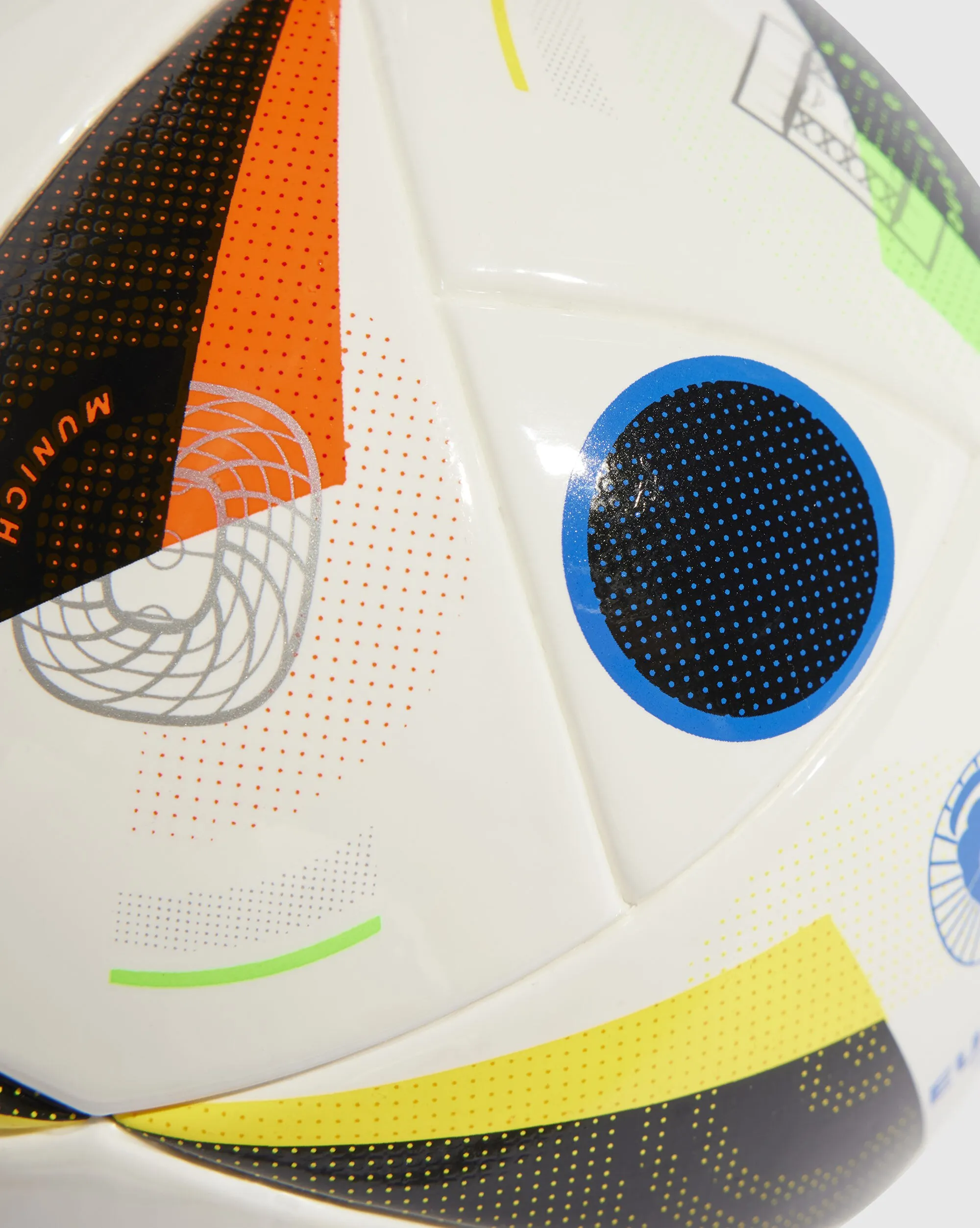 Adidas Pallone Mini Euro 24 Bianco