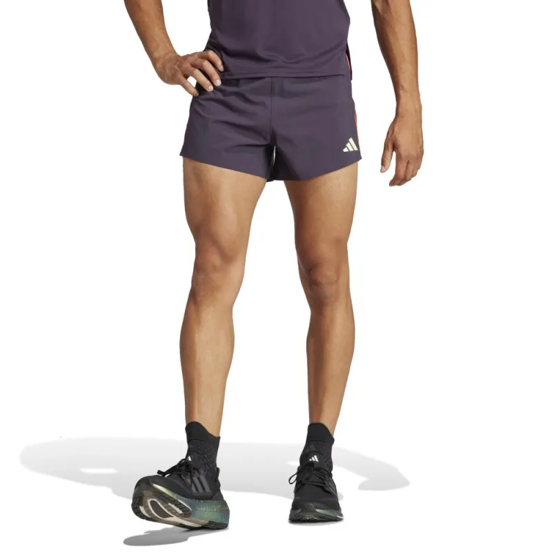 ADIDAS Pantaloncini Running Hakone Ekiden Blu Arancione Uomo