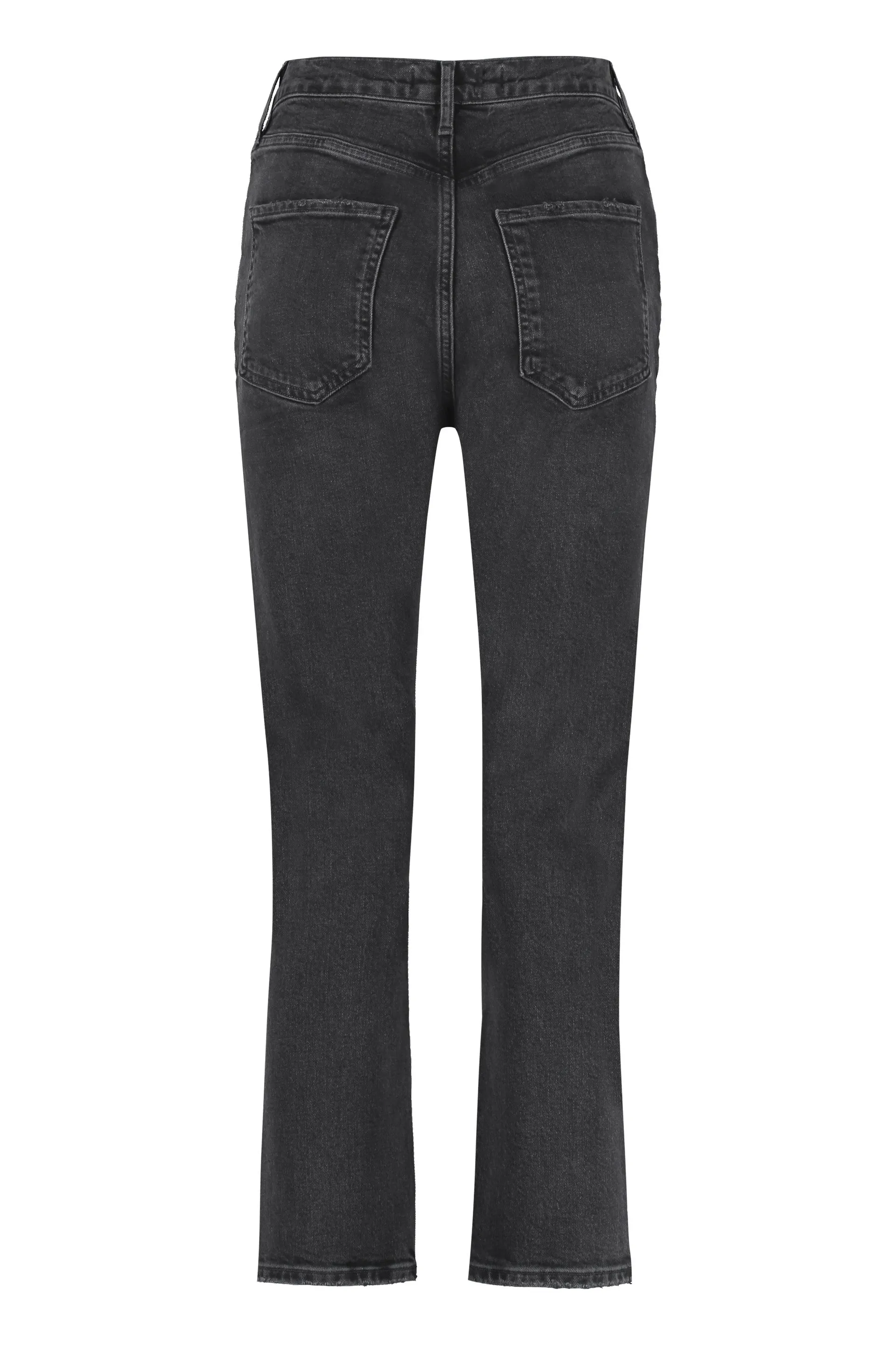 AGOLDE Jeans straight leg a vita alta Riley