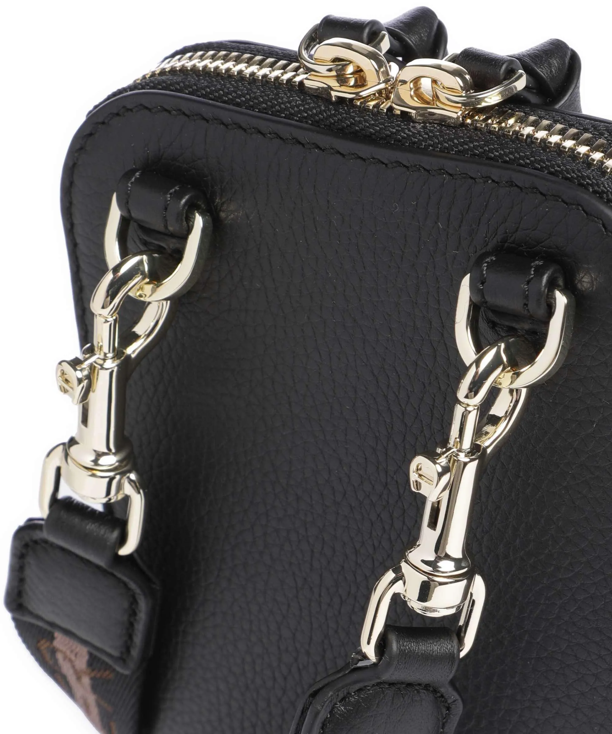 Aigner Zita Borsetta porta cellulare pelle di vacchetta grana nero  