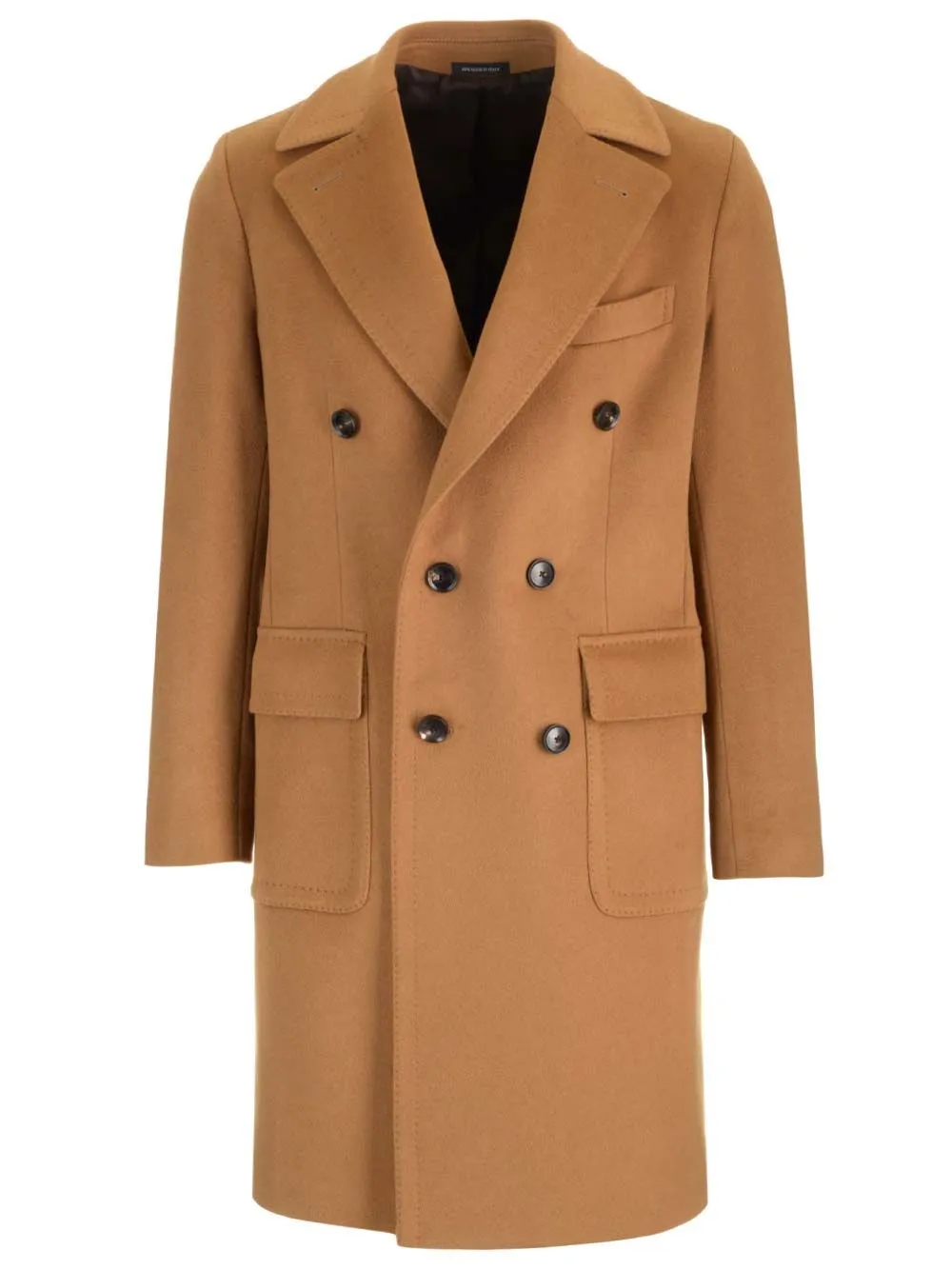   Al Duca D'aosta  Cappotto doppio petto in cashmere  