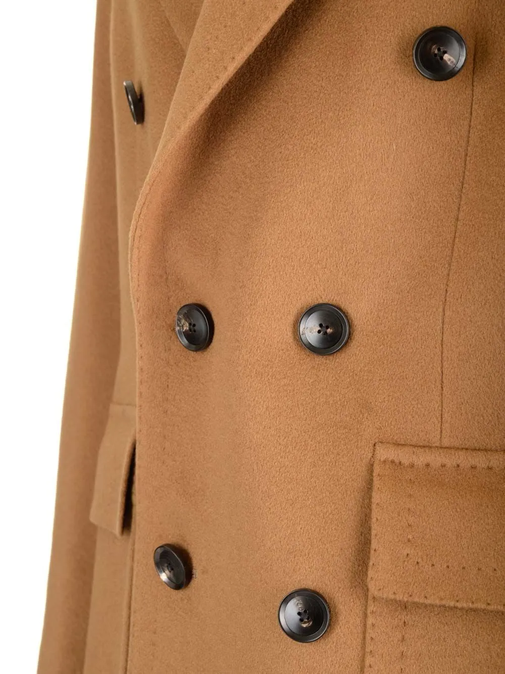   Al Duca D'aosta  Cappotto doppio petto in cashmere  