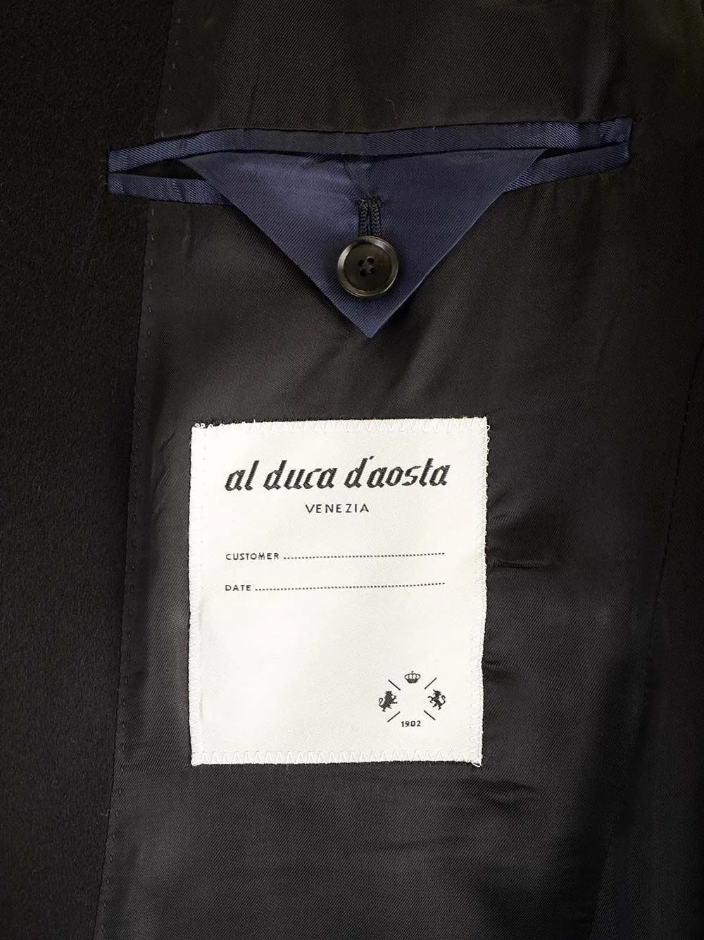   Al Duca D'aosta  Cappotto nero  