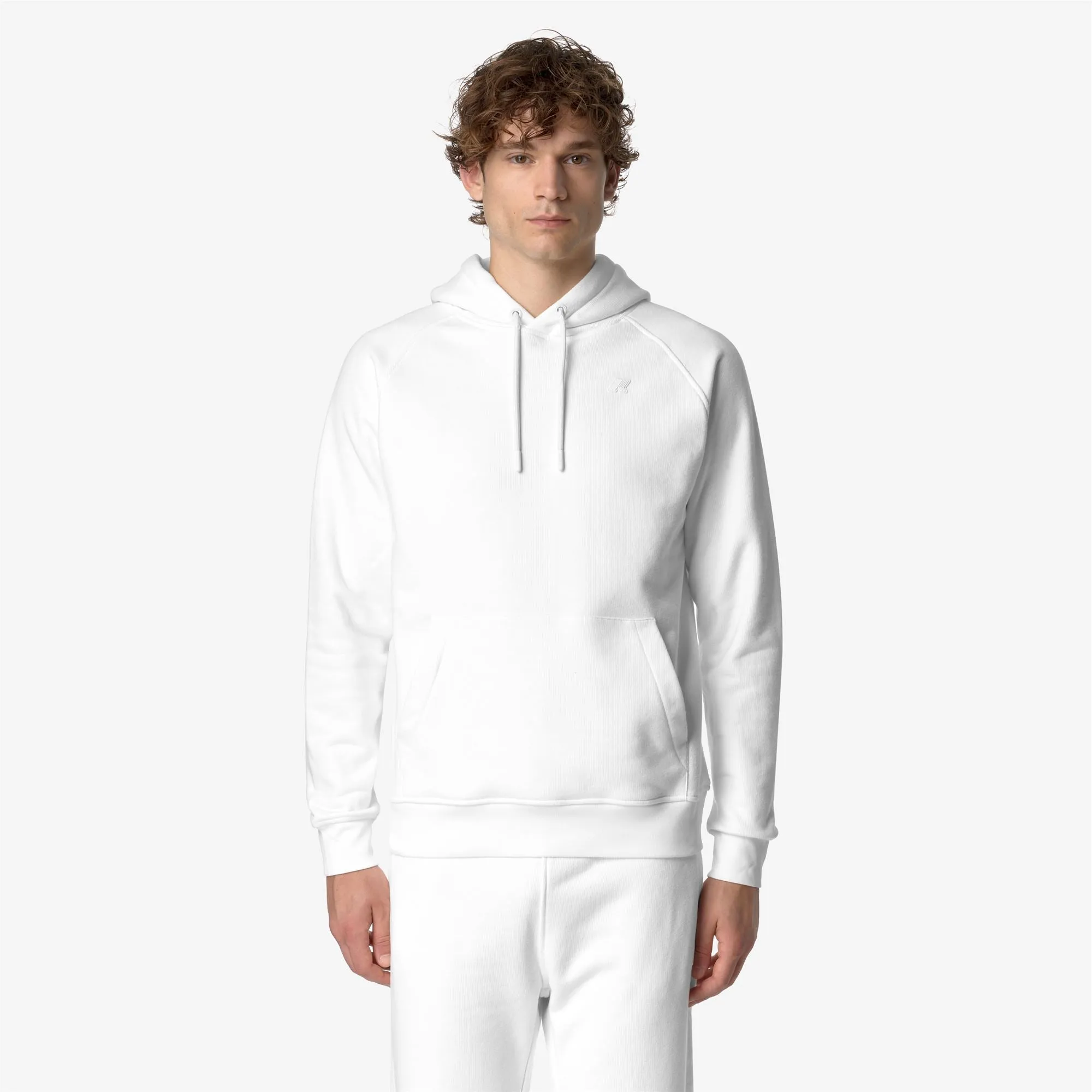 ALBAN HEAVY FLEECE WHITE GARDENIA