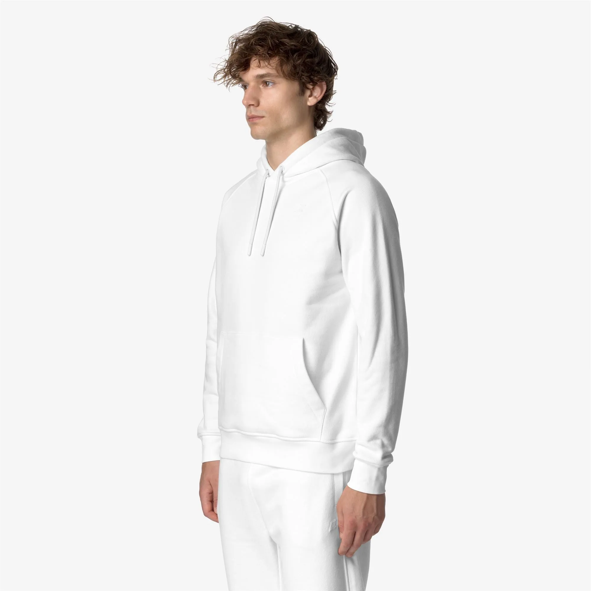 ALBAN HEAVY FLEECE WHITE GARDENIA