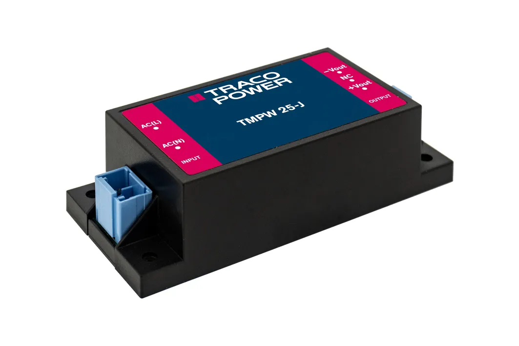 Alimentatore switching TRACOPOWER TMPW 25-115-J, 25W, ingresso 90 → 305V ca, 2 uscite TMPW 25 J