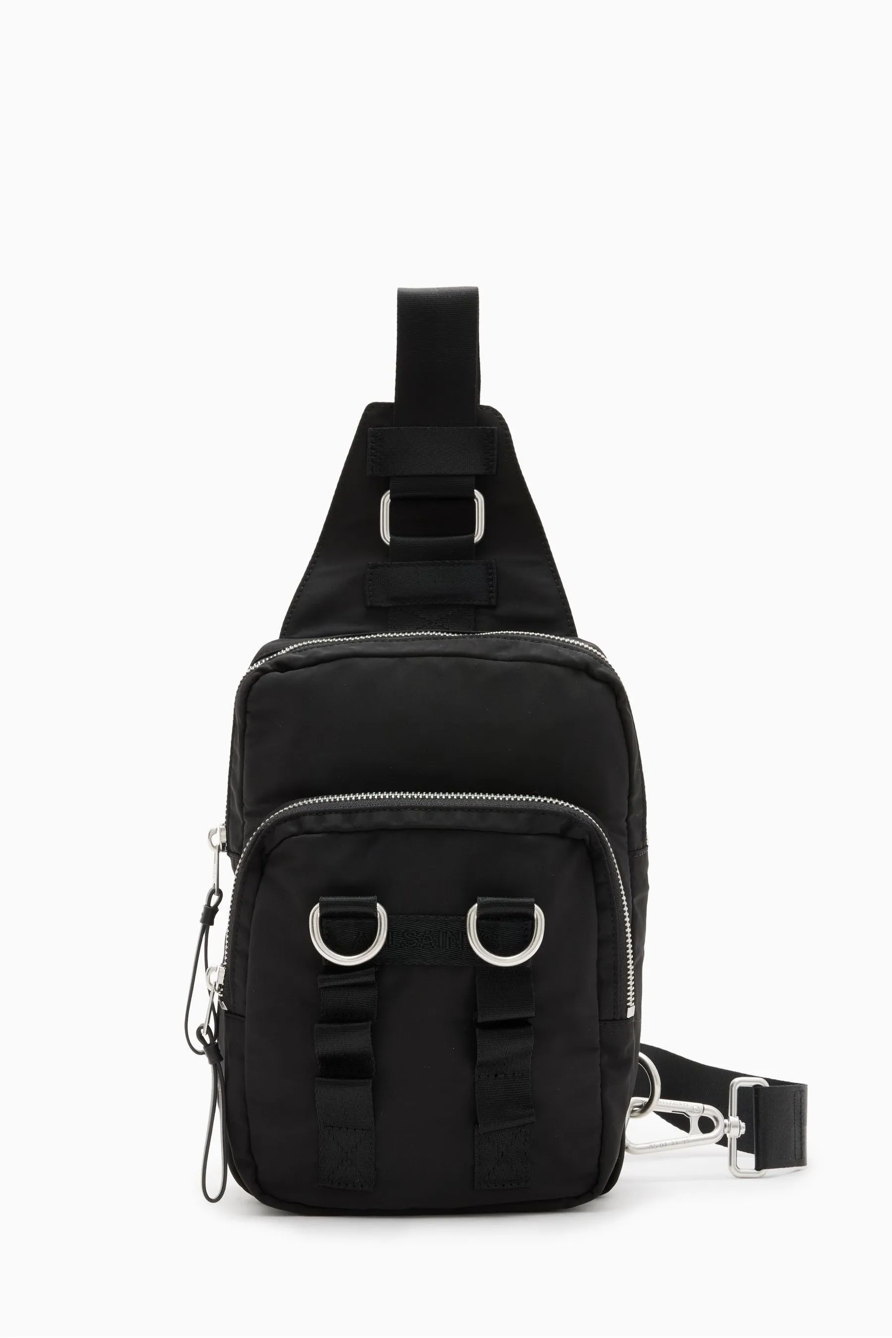 AllSaints - Borsa con cinturino in pizzo steppa
