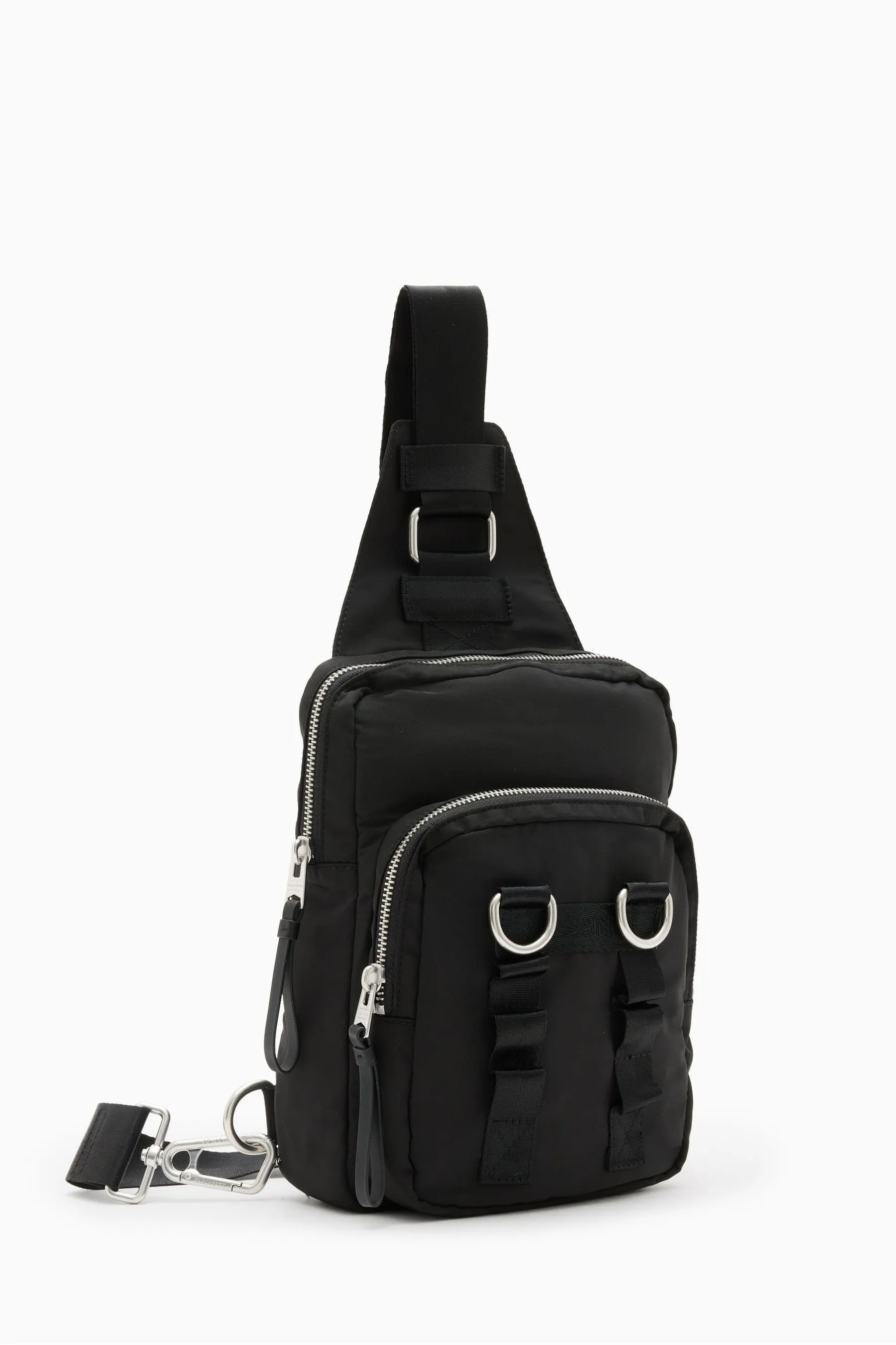 AllSaints - Borsa con cinturino in pizzo steppa