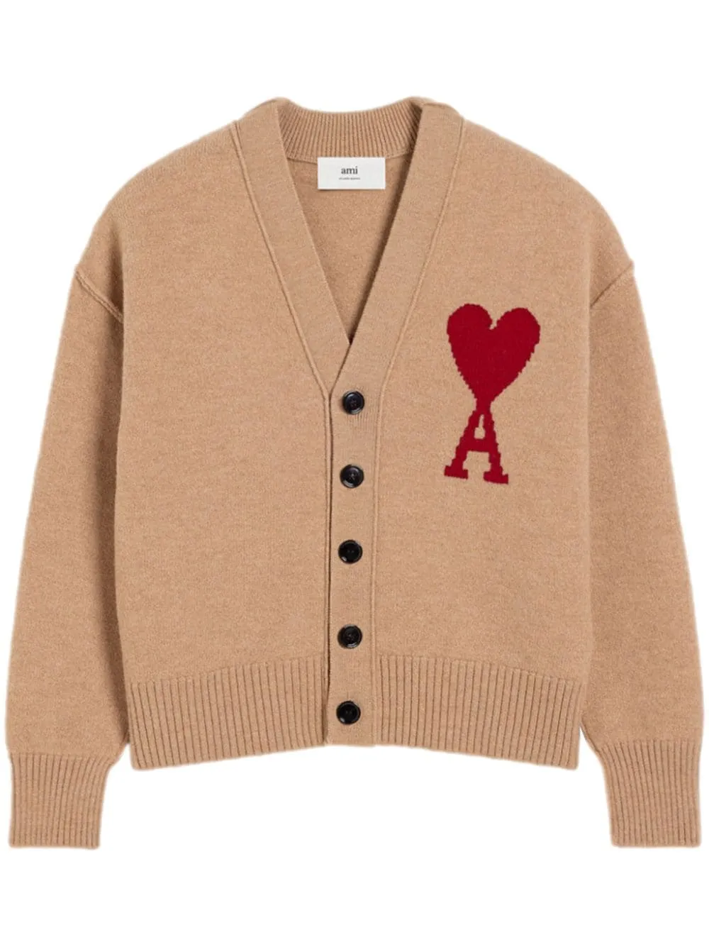 AMI PARIS CARDIGAN AMI DE COEUR
