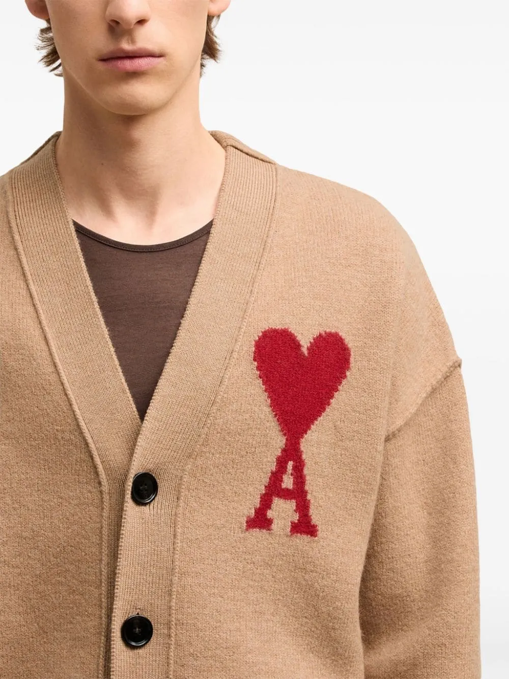AMI PARIS CARDIGAN AMI DE COEUR