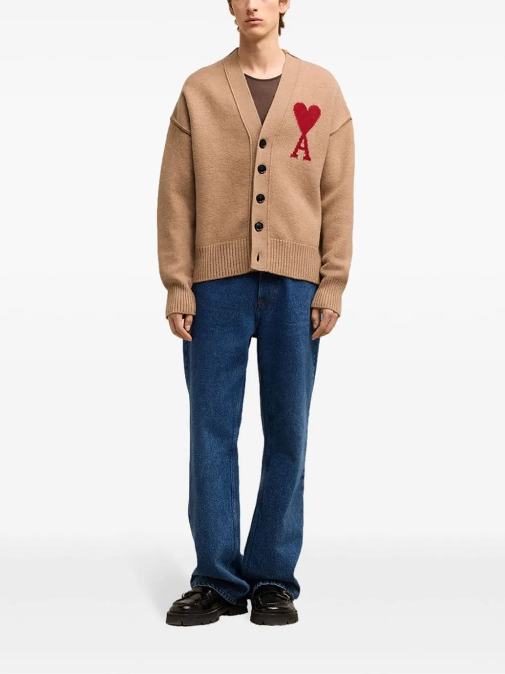 AMI PARIS CARDIGAN AMI DE COEUR