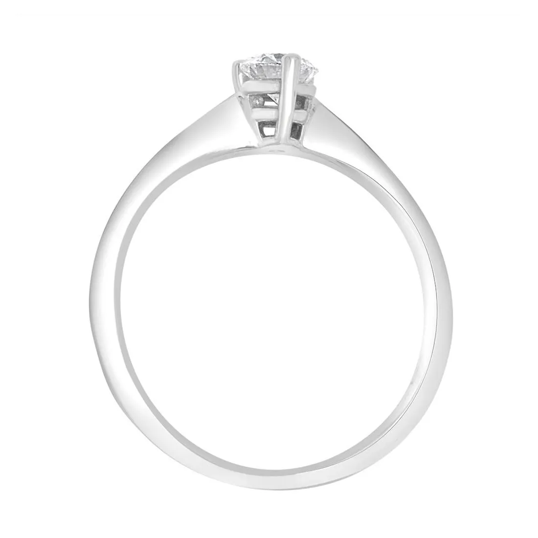 Anello solitario con diamante
