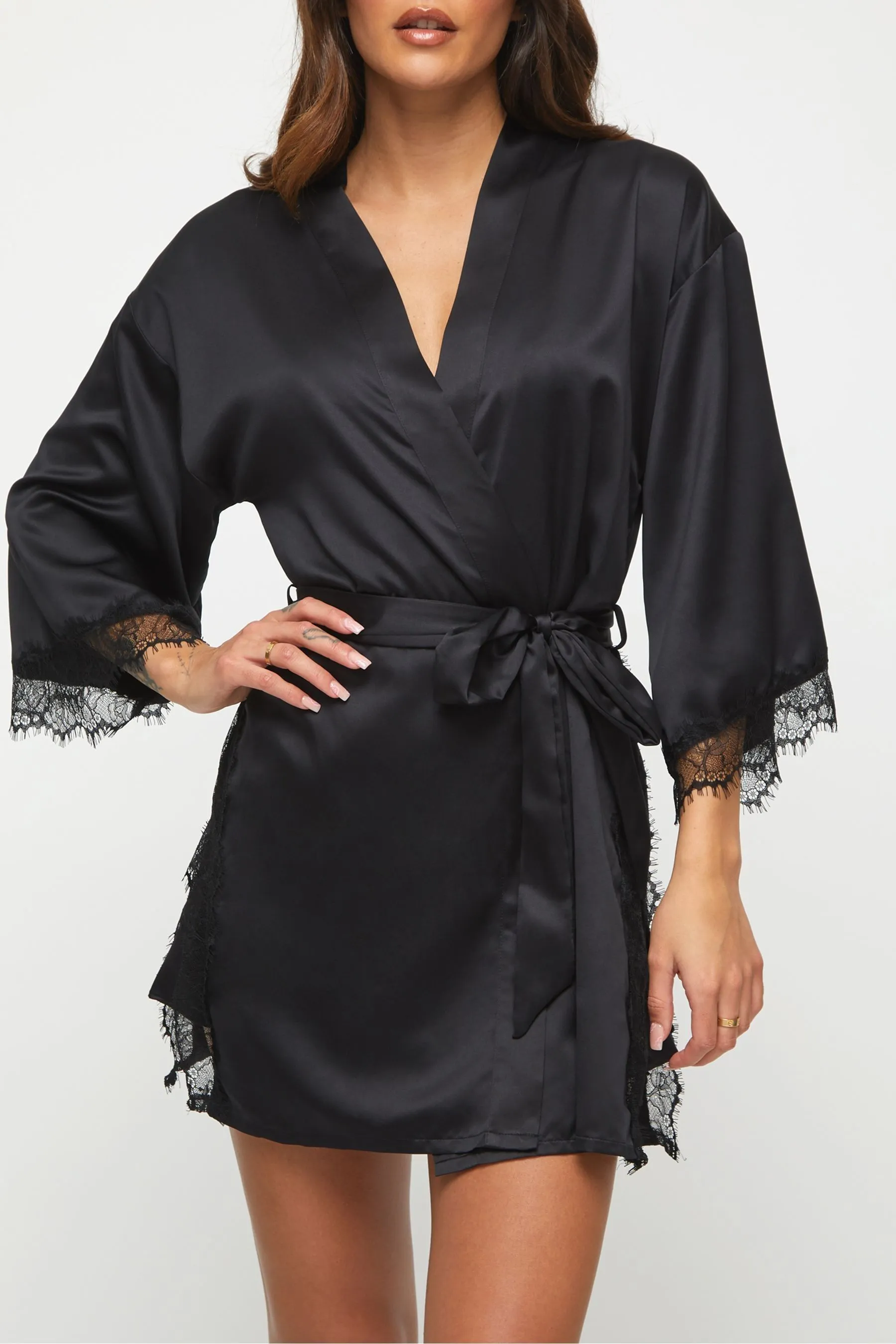 Ann Summers Satin - Cherryann - Vestaglia    