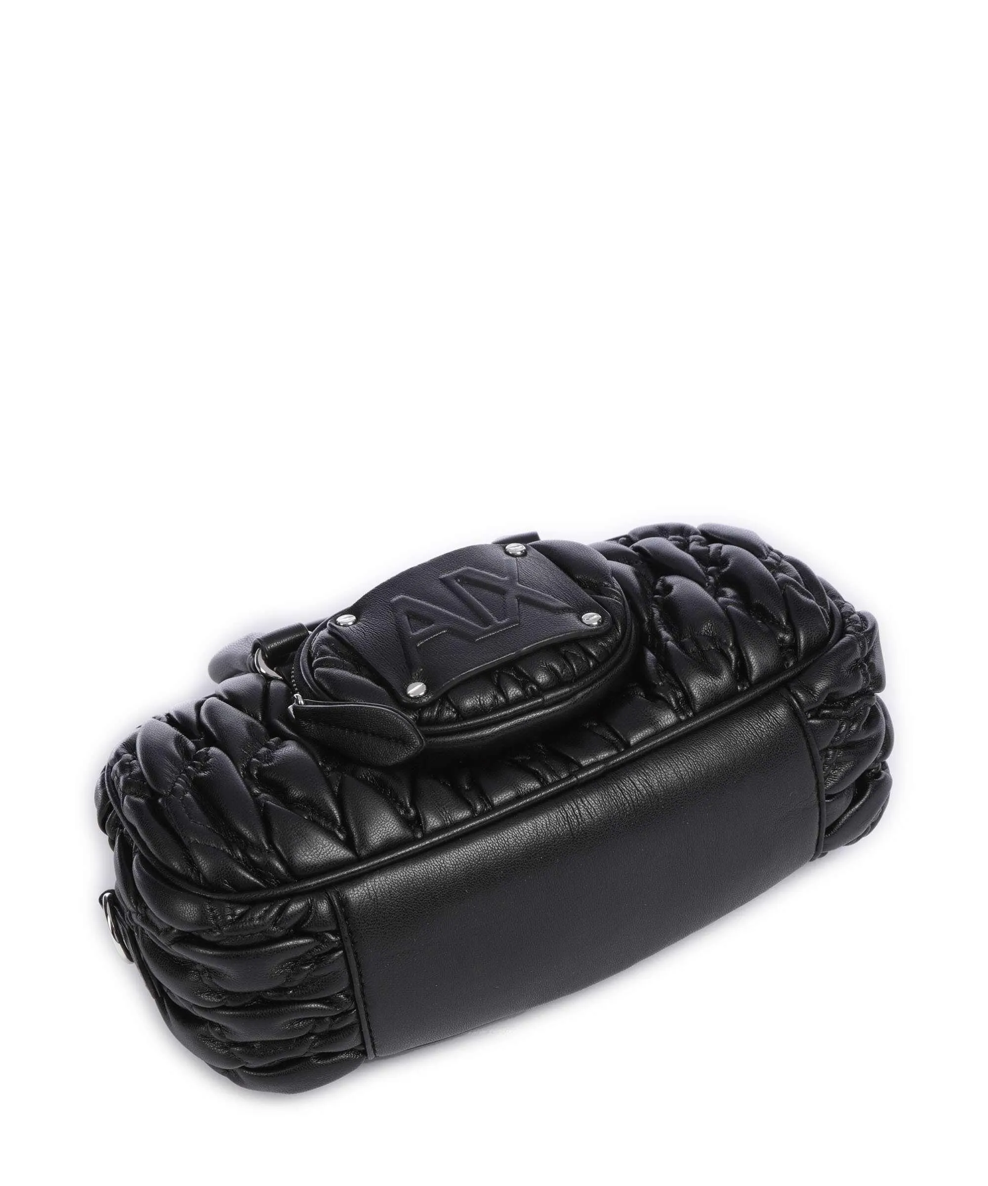  Armani Exchange Grace Borsa a tracolla pelle sintetica nero  