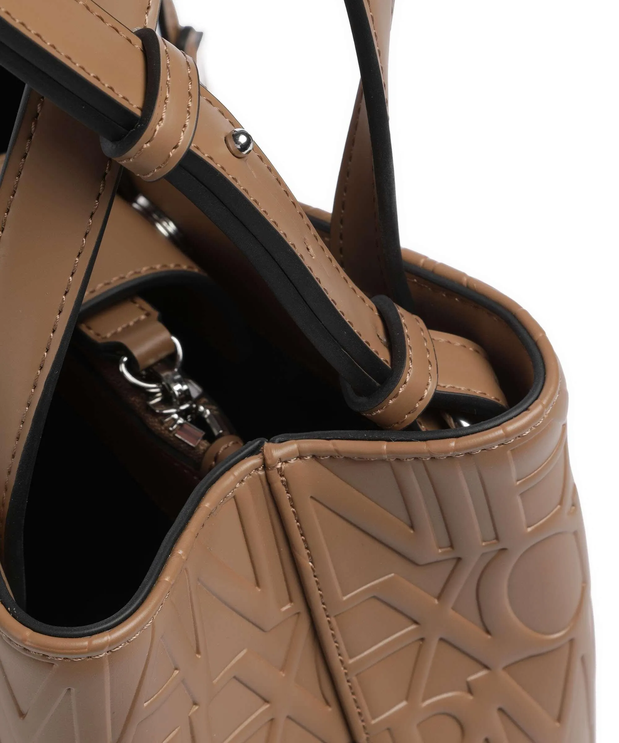  Armani Exchange Liz S Borsa a mano pelle sintetica marrone  