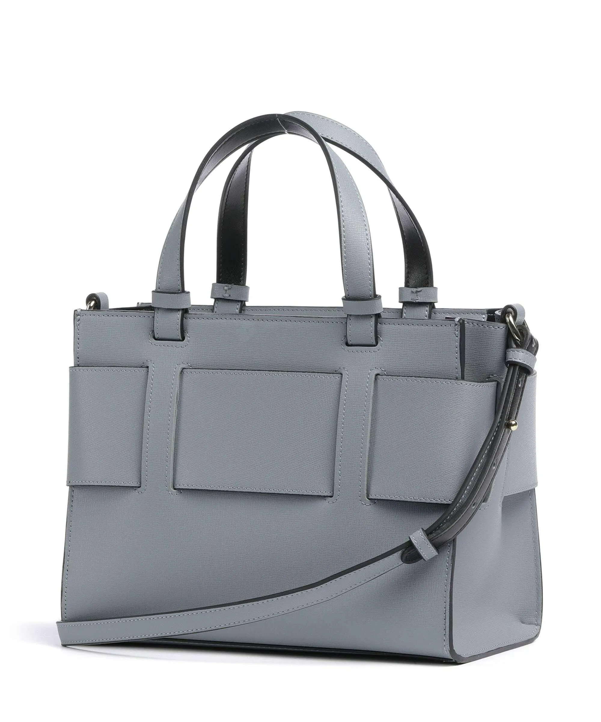  Armani Exchange Susie M Borsa a mano pelle sintetica grigio  