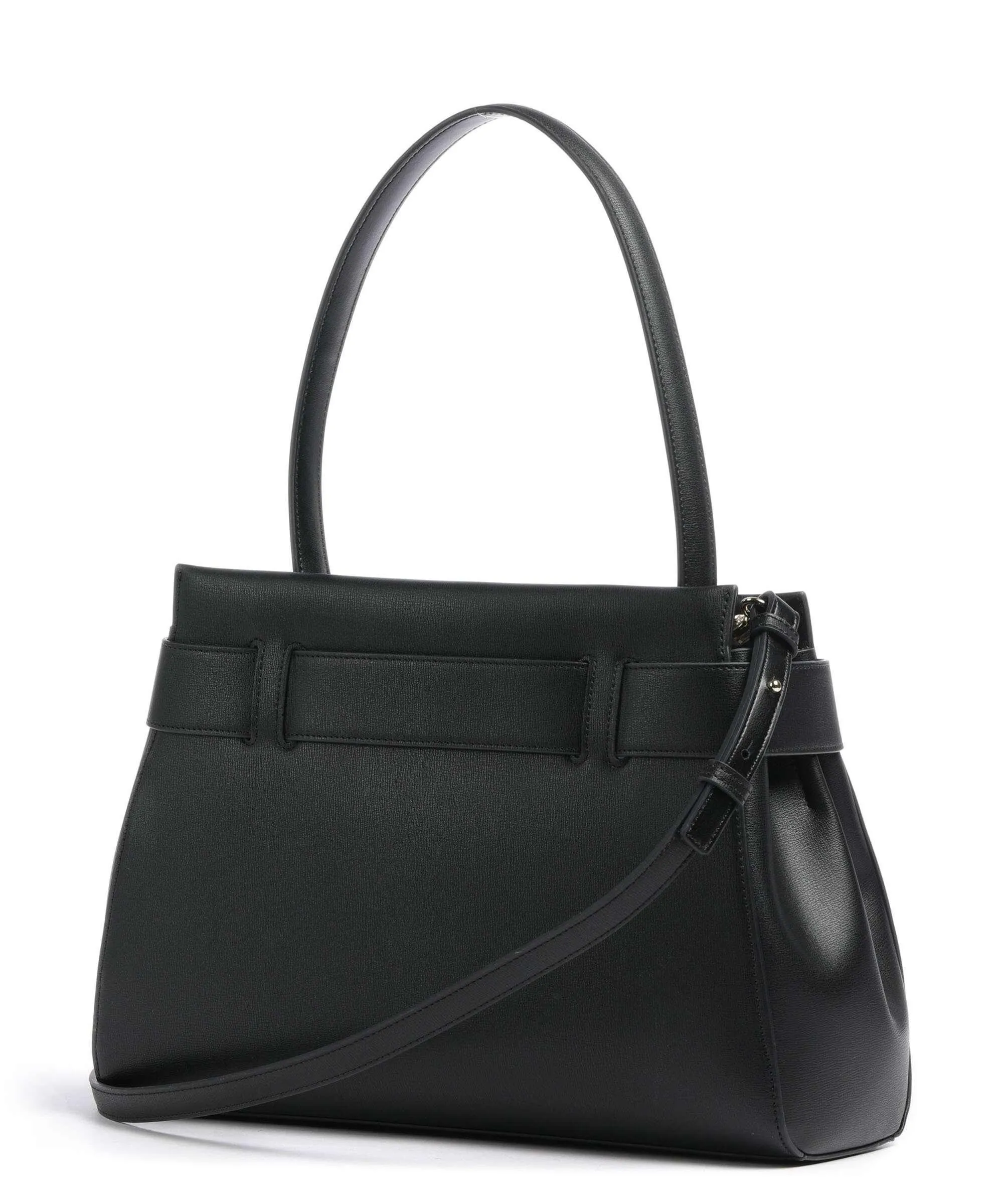  Armani Exchange Susie M Borsa a mano pelle sintetica nero  