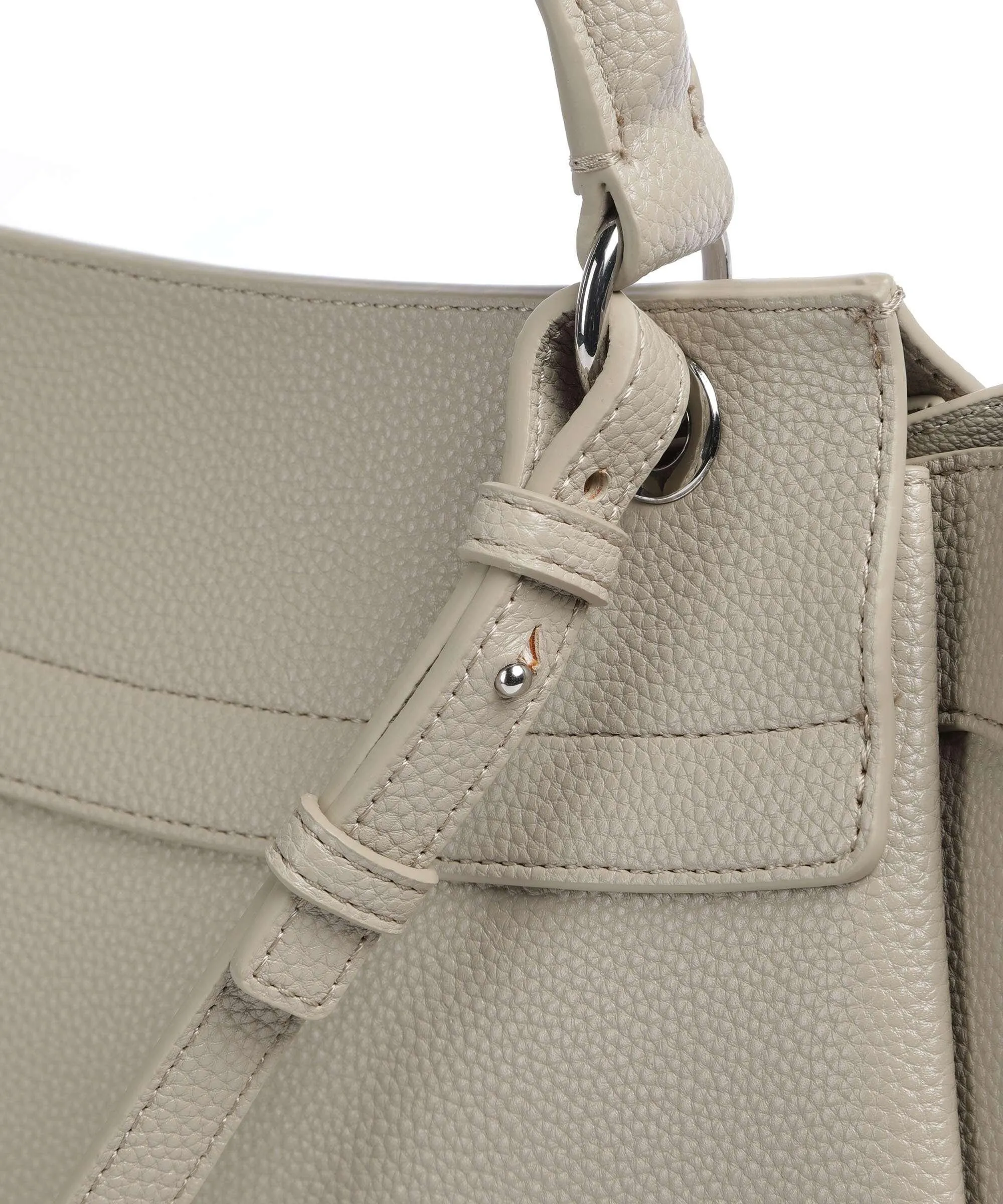  Armani Exchange Wave Borsa a mano pelle sintetica beige  