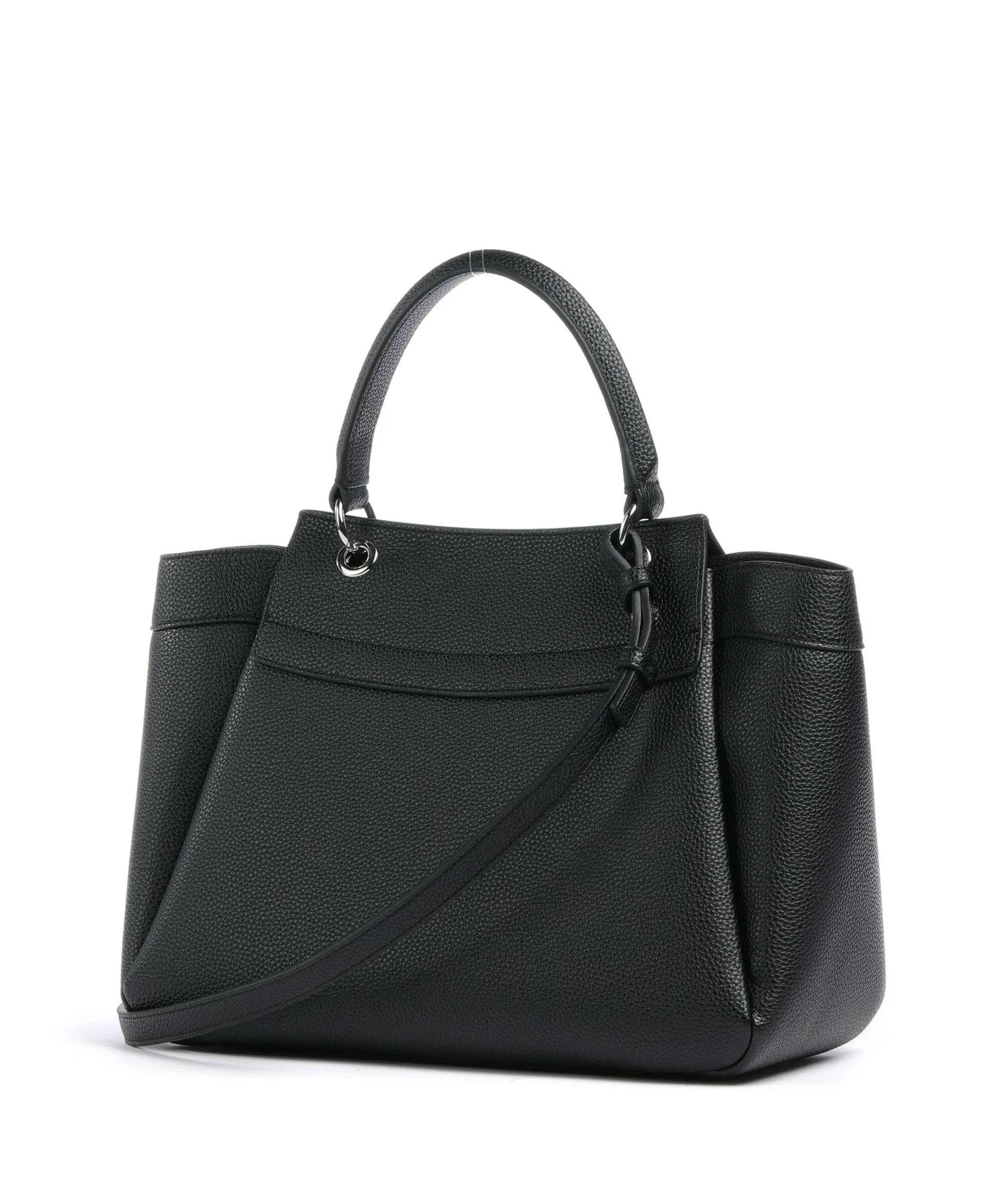  Armani Exchange Wave Borsa a mano pelle sintetica nero  