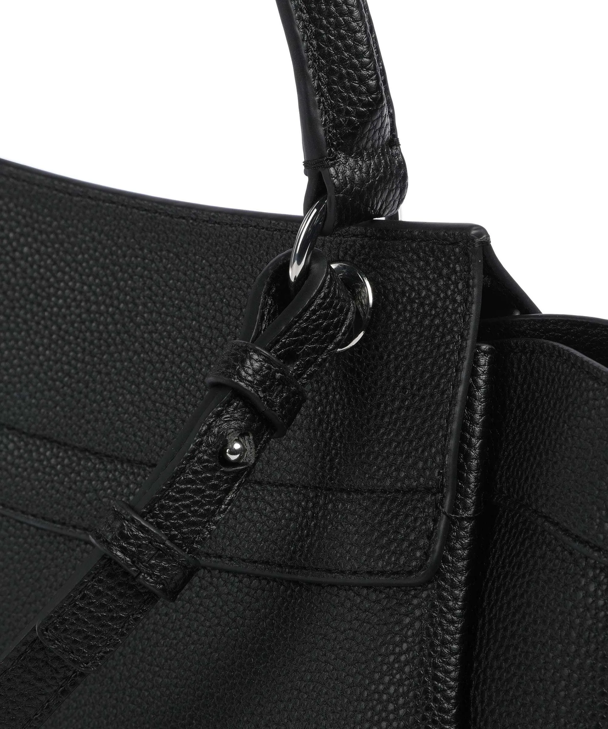  Armani Exchange Wave Borsa a mano pelle sintetica nero  