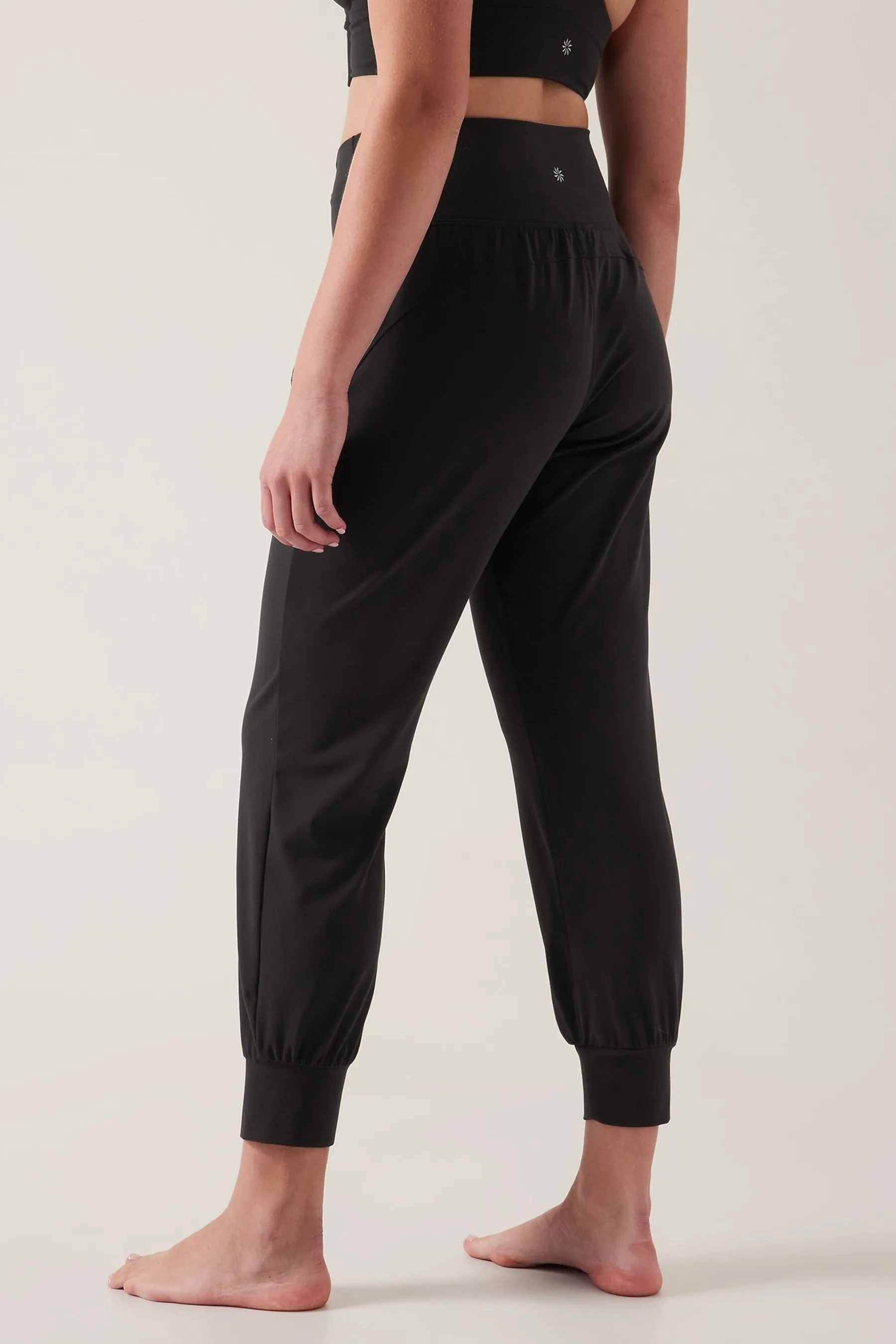Athleta Salutation - Pantaloni da jogging da yoga a vita alta