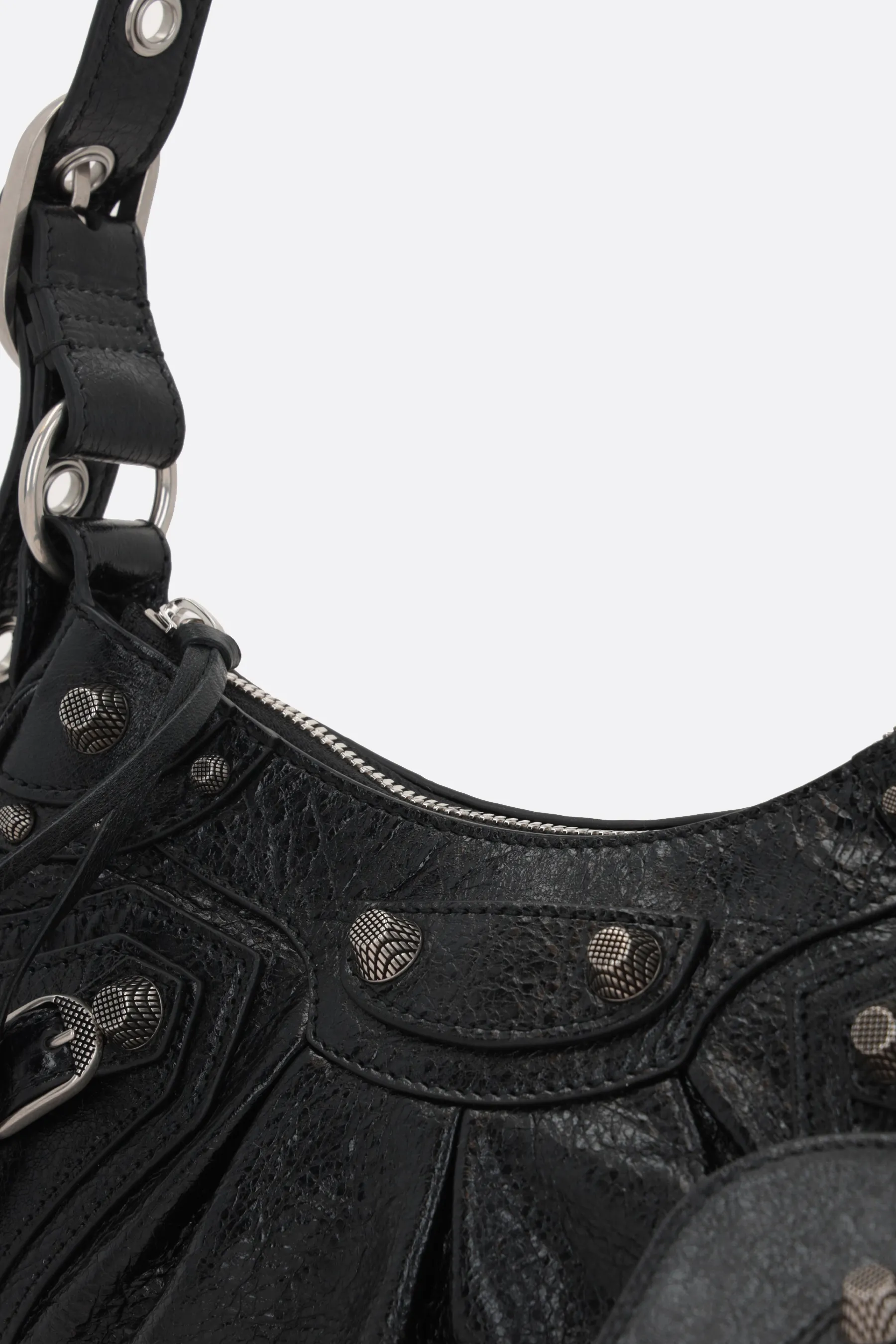  BALENCIAGA borsa a spalla Le Cagole XS in pelle Arena 