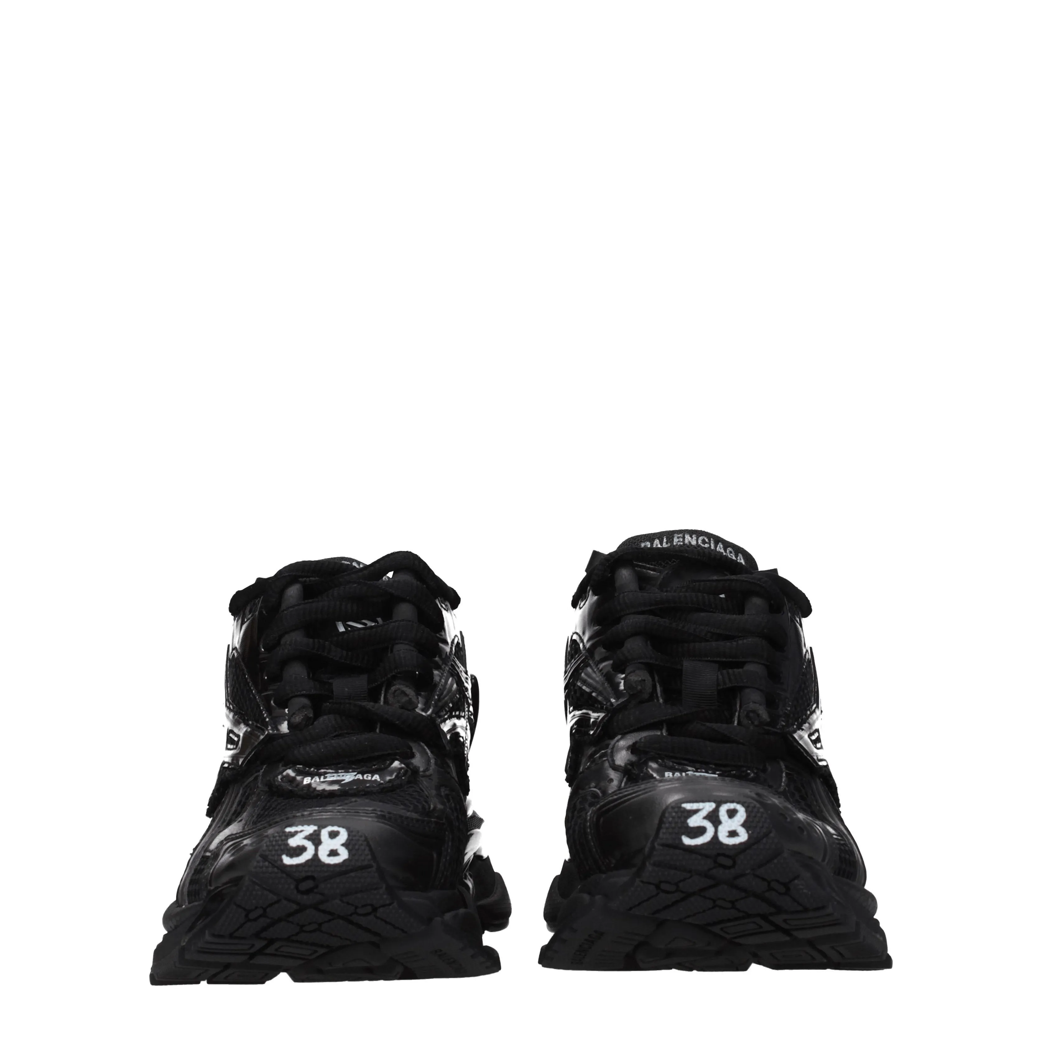 Balenciaga Sneakers Runner Donna Tessuto Nero