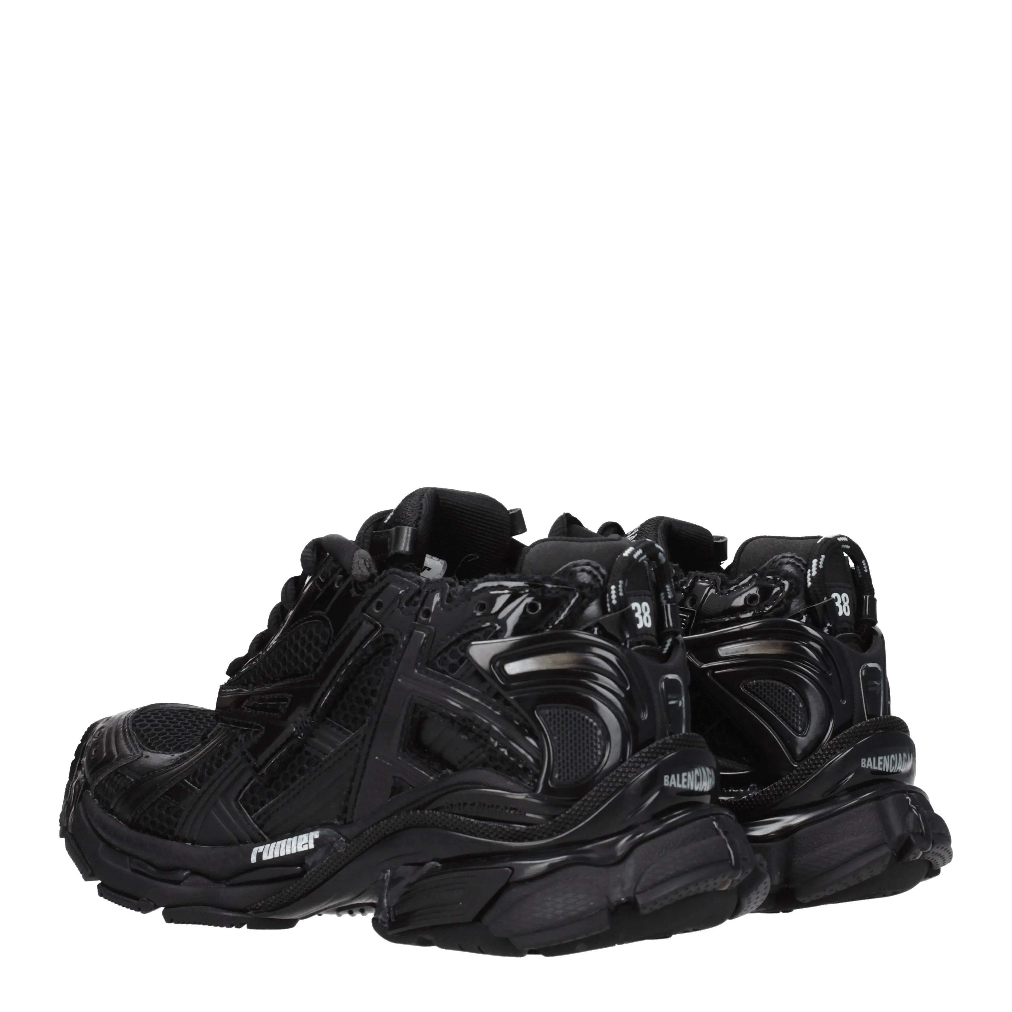 Balenciaga Sneakers Runner Donna Tessuto Nero