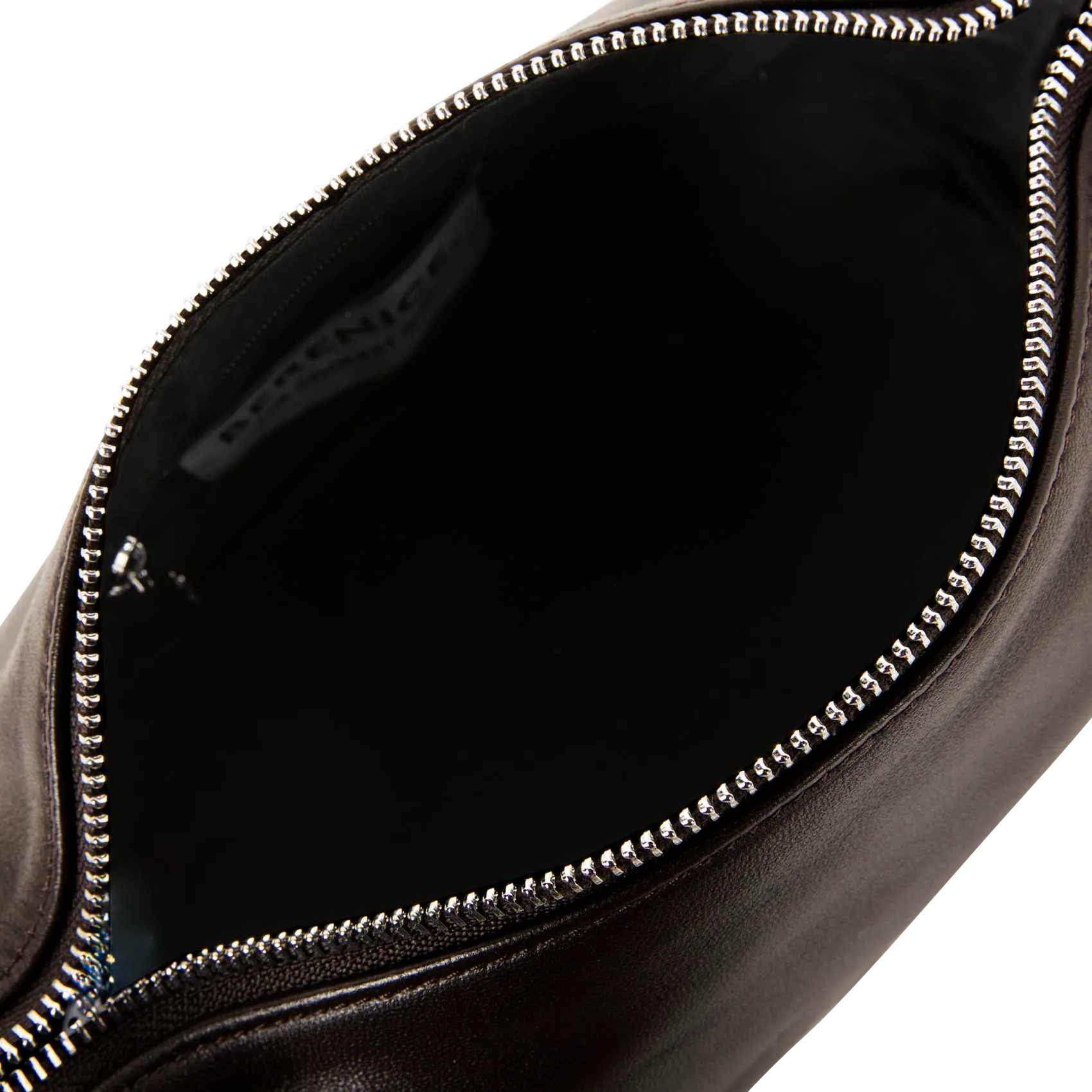  BERENICE   OPOUPY - Piccola borsa in pelle con manico metallico | Marrone