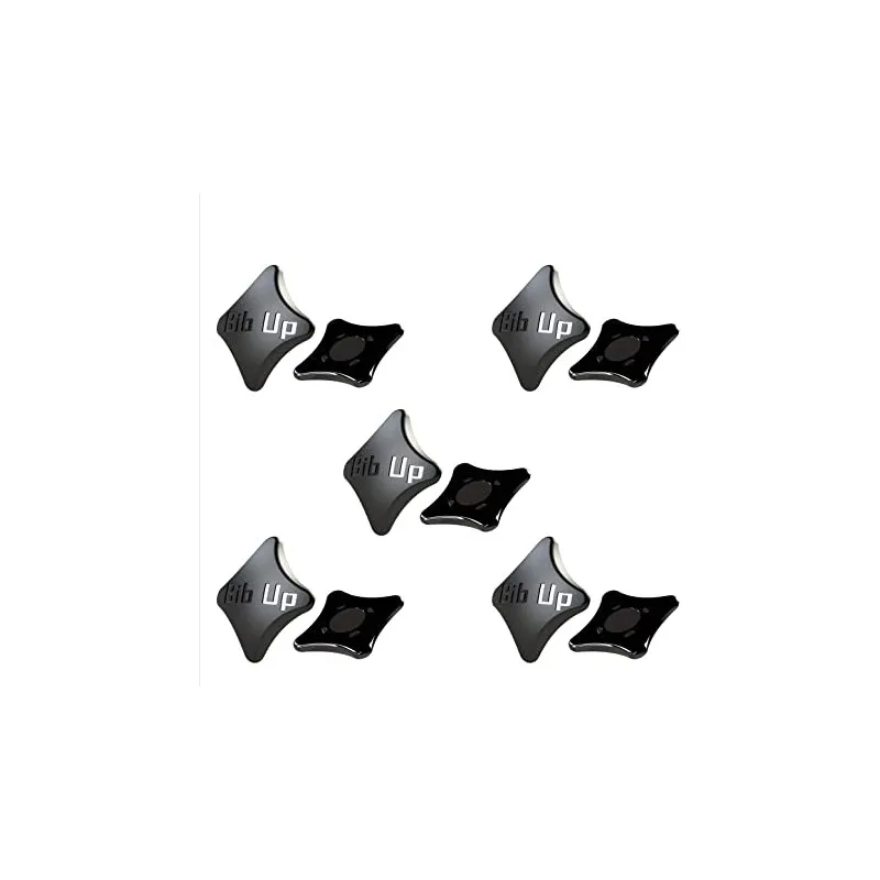 BIBUP MAGNETI FISSA-PETTORALE NERO OPACO