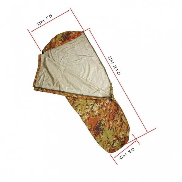 Bivy cover impermeabile/traspirante VEGETATO