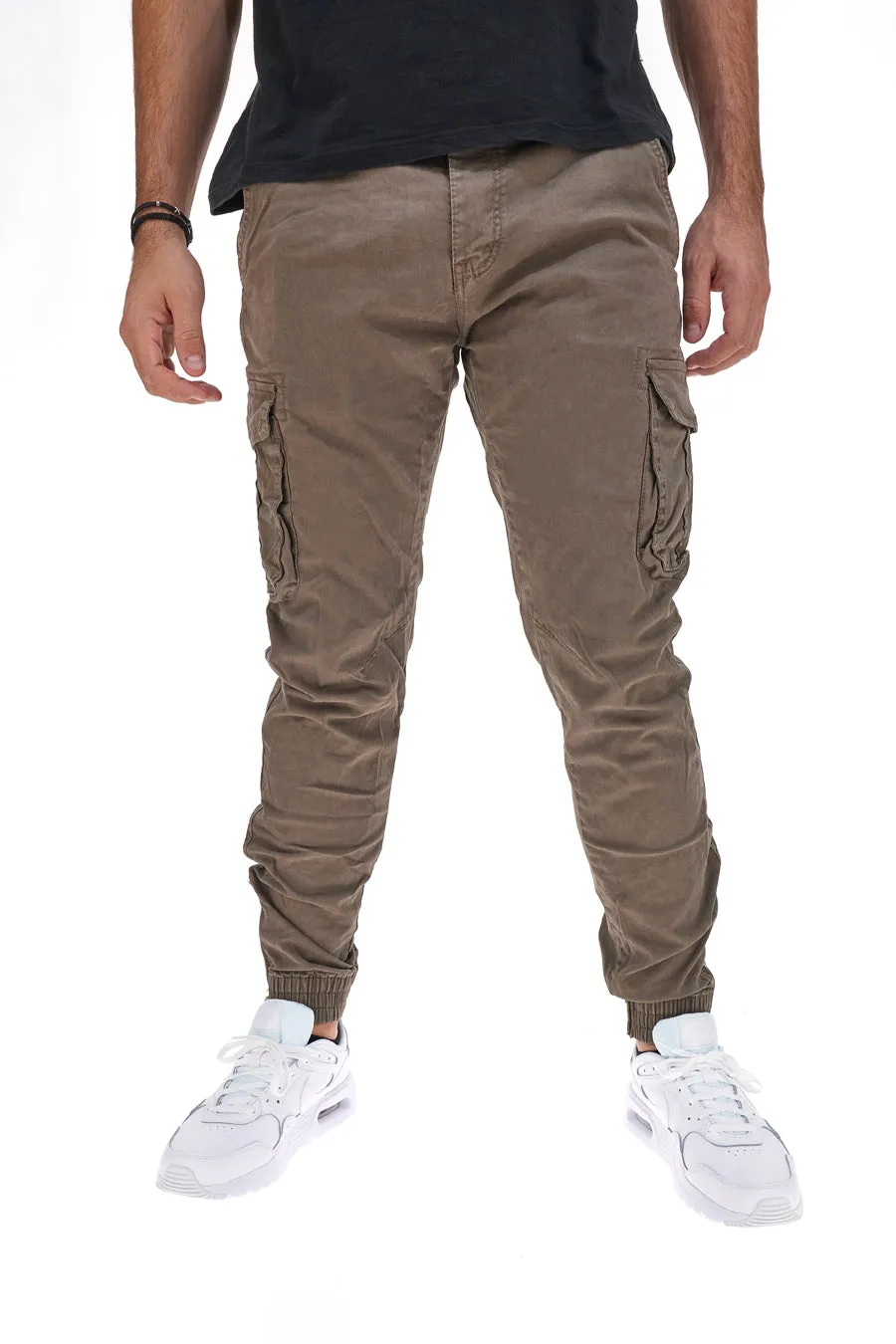   BOARDMAN Pantaloni Cargo con Polsino Khaki Boardman 2750