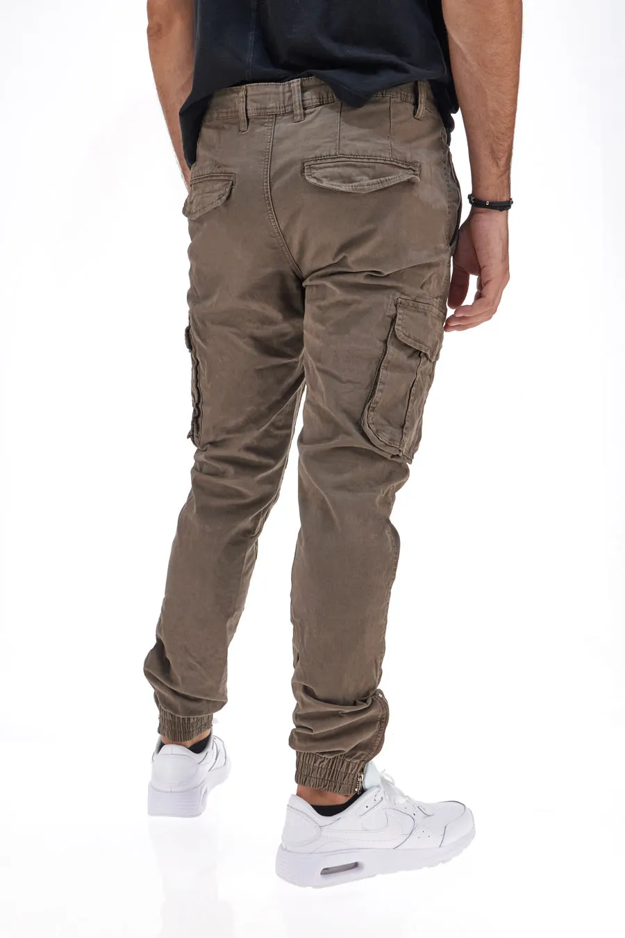   BOARDMAN Pantaloni Cargo con Polsino Khaki Boardman 2750