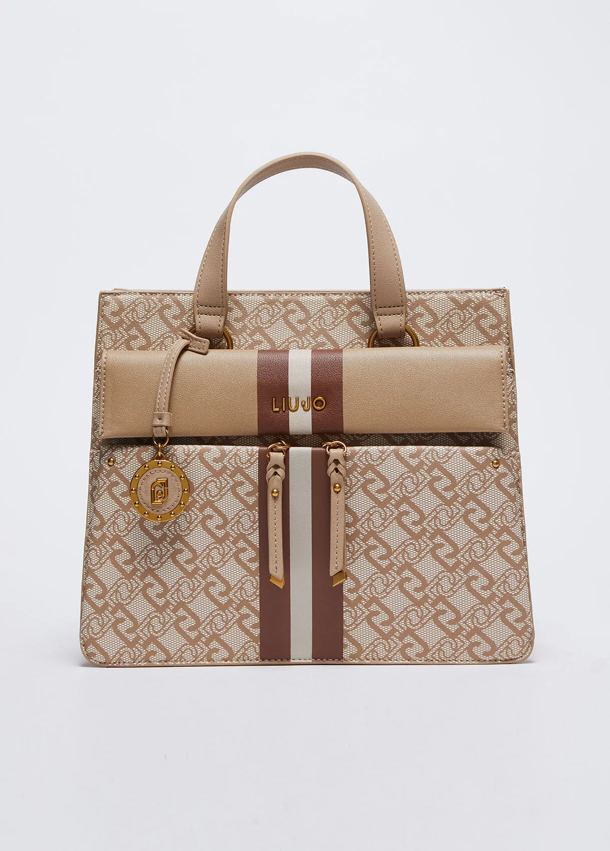 Borsa a mano con logo