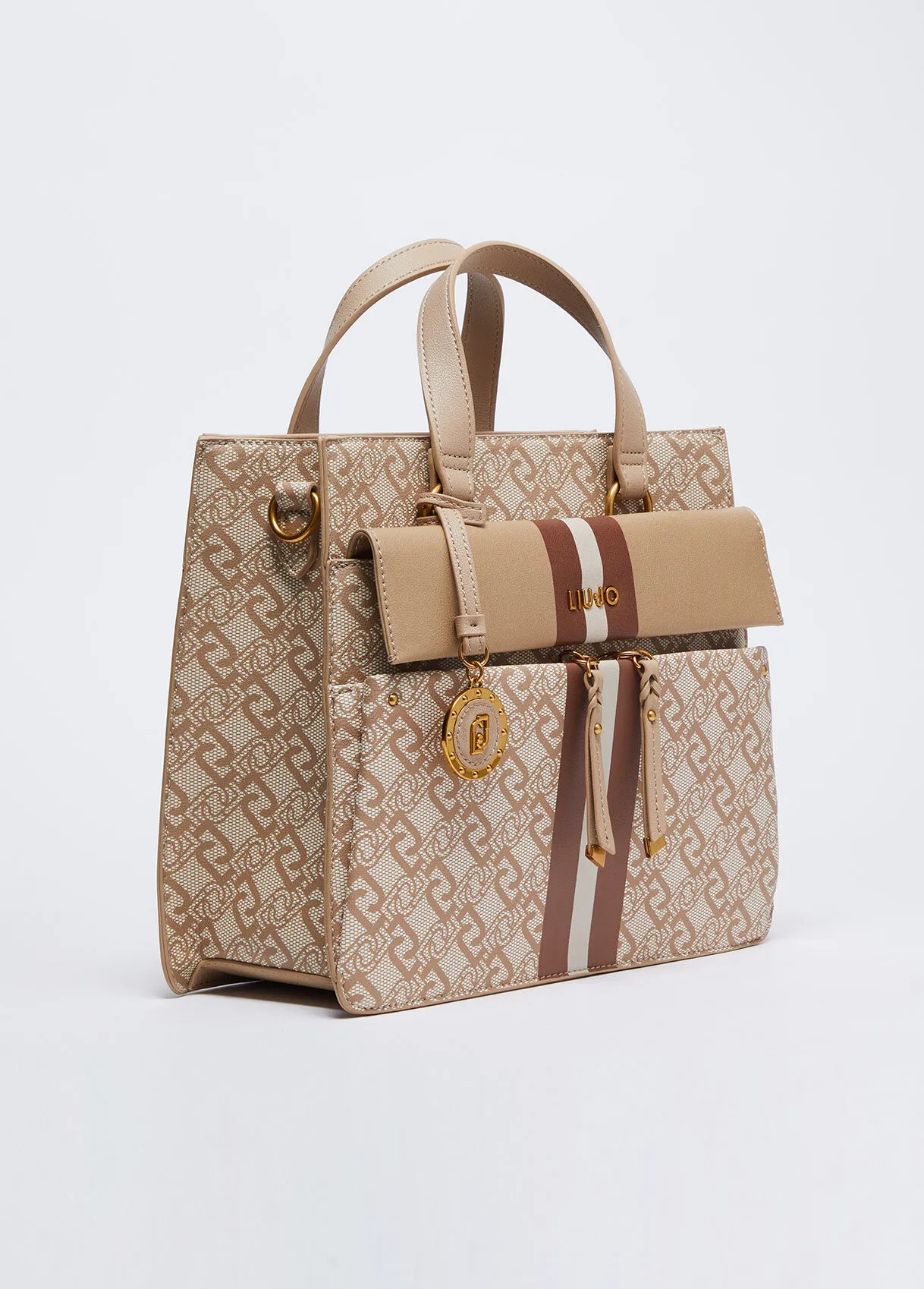 Borsa a mano con logo